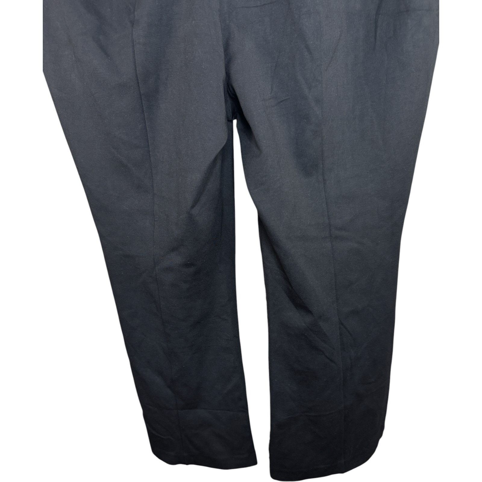 Other WynneLayers Black Straight Leg Pants Women’s 3X Rayon Size 36" / US 14 / IT 50 - 3 Thumbnail