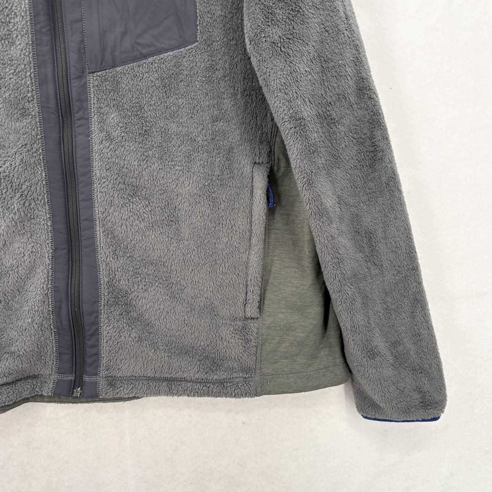 Vintage L.L.Bean Adventure Hybrid Fleece Full-Zip Jacket Mens LT Gray Outdoor Size US L / EU 52-54 / 3 - 3 Thumbnail