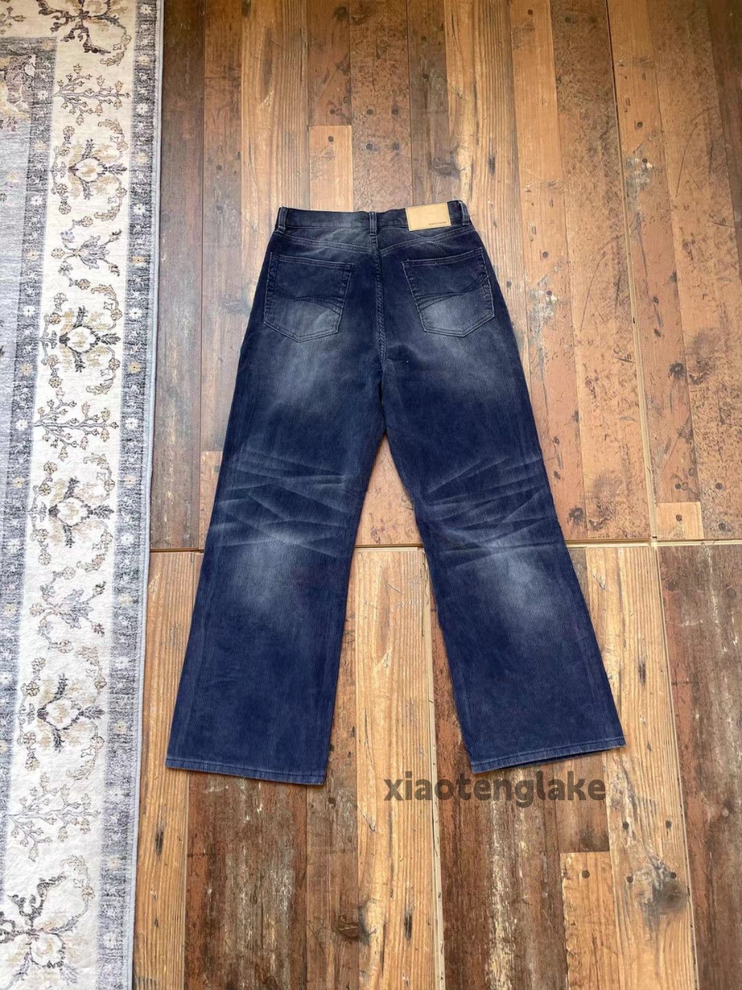 Vintage xz utility loose baggy corduroy punk workwear pants Size US 32 / EU 48 - 2 Thumbnail