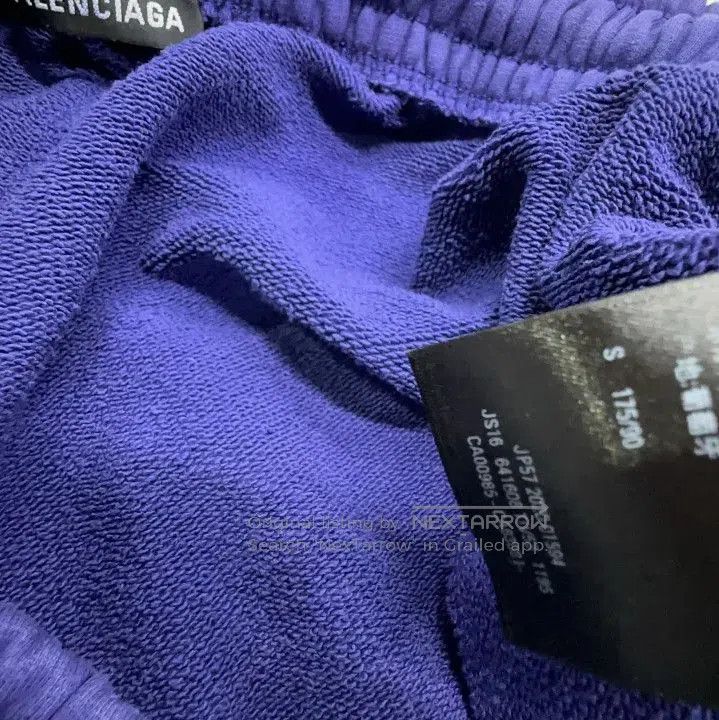 Balenciaga Balenciaga Casual Blue Letter Print Shorts. Size US 30 / EU 46 - 5 Thumbnail