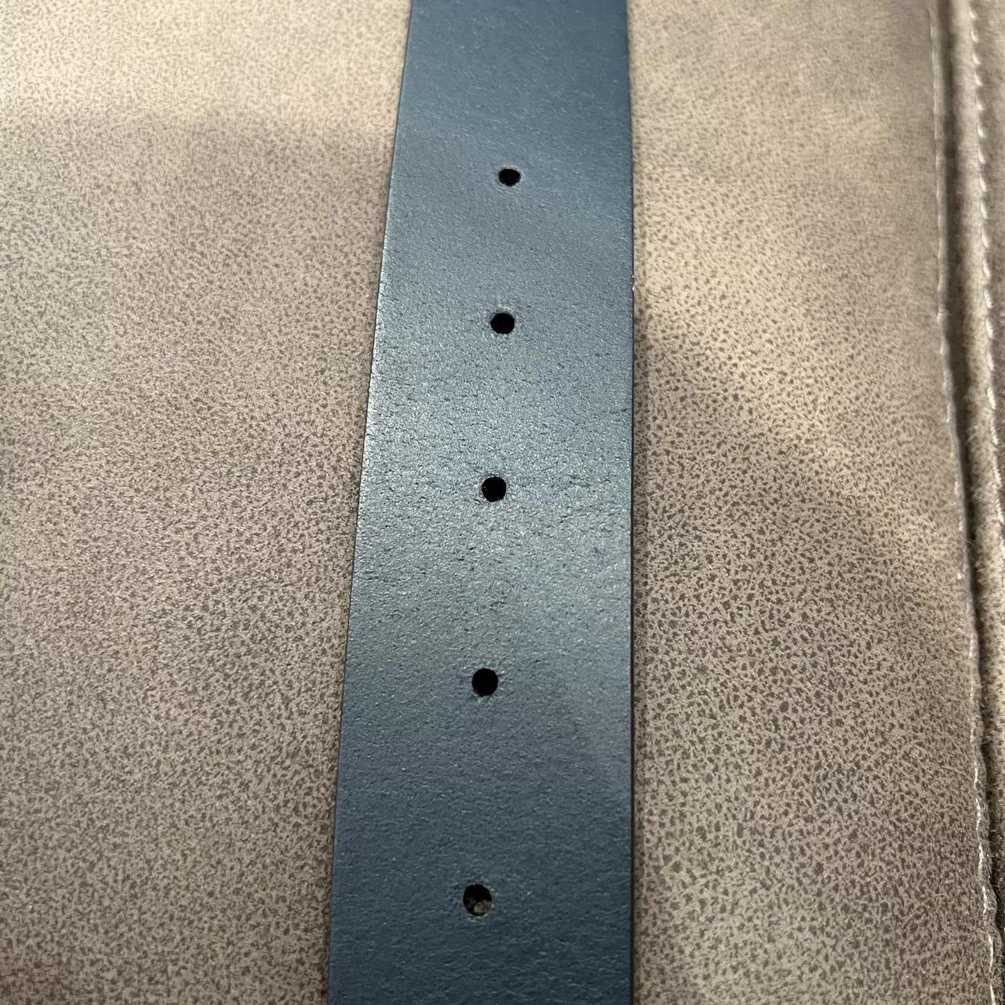 Gucci GUCCI Double G Black & Silver Belt 90 New Size ONE SIZE - 5 Thumbnail