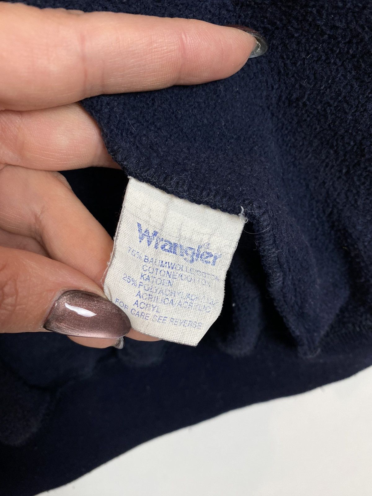 Wrangler Vintage Wrangler Authentic Western Full Zip Hoodie Sun Faded Size US L / EU 52-54 / 3 - 9 Thumbnail