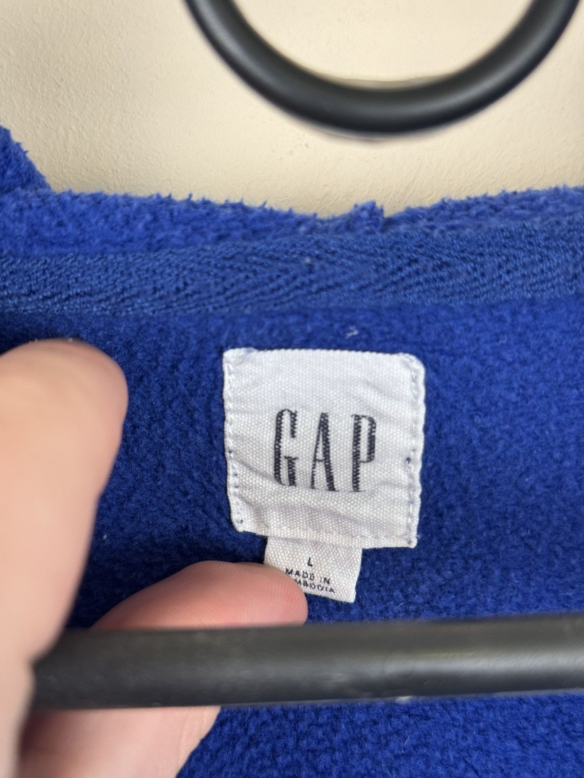 Gap Gap T shirt Blue L Hoodie Full Zip Casual Streetwear Size US L / EU 52-54 / 3 - 10 Thumbnail