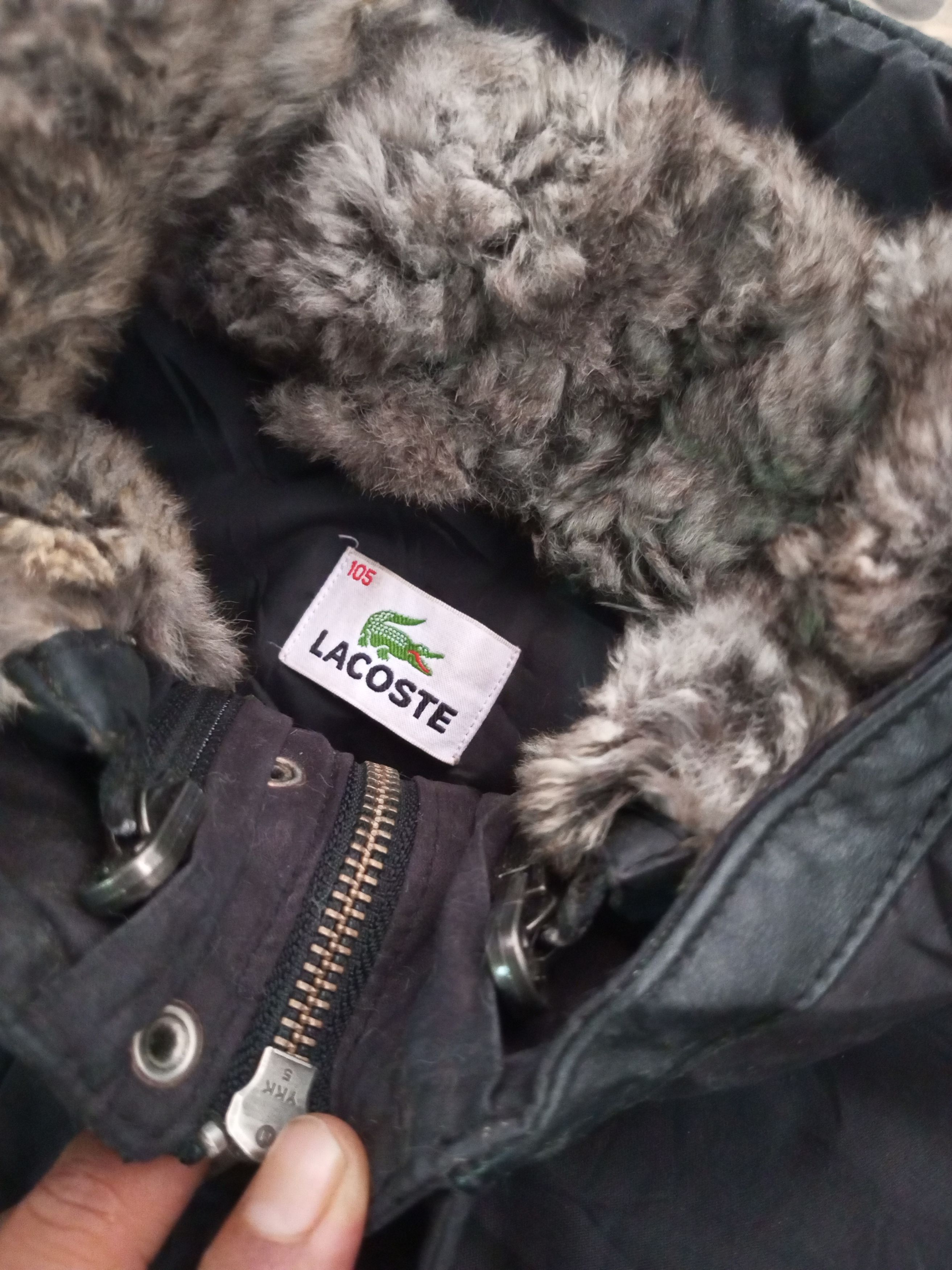 Japanese Brand × Lacoste Lacoste wax 2 layer jacket vintage Size US L / EU 52-54 / 3 - 7 Thumbnail