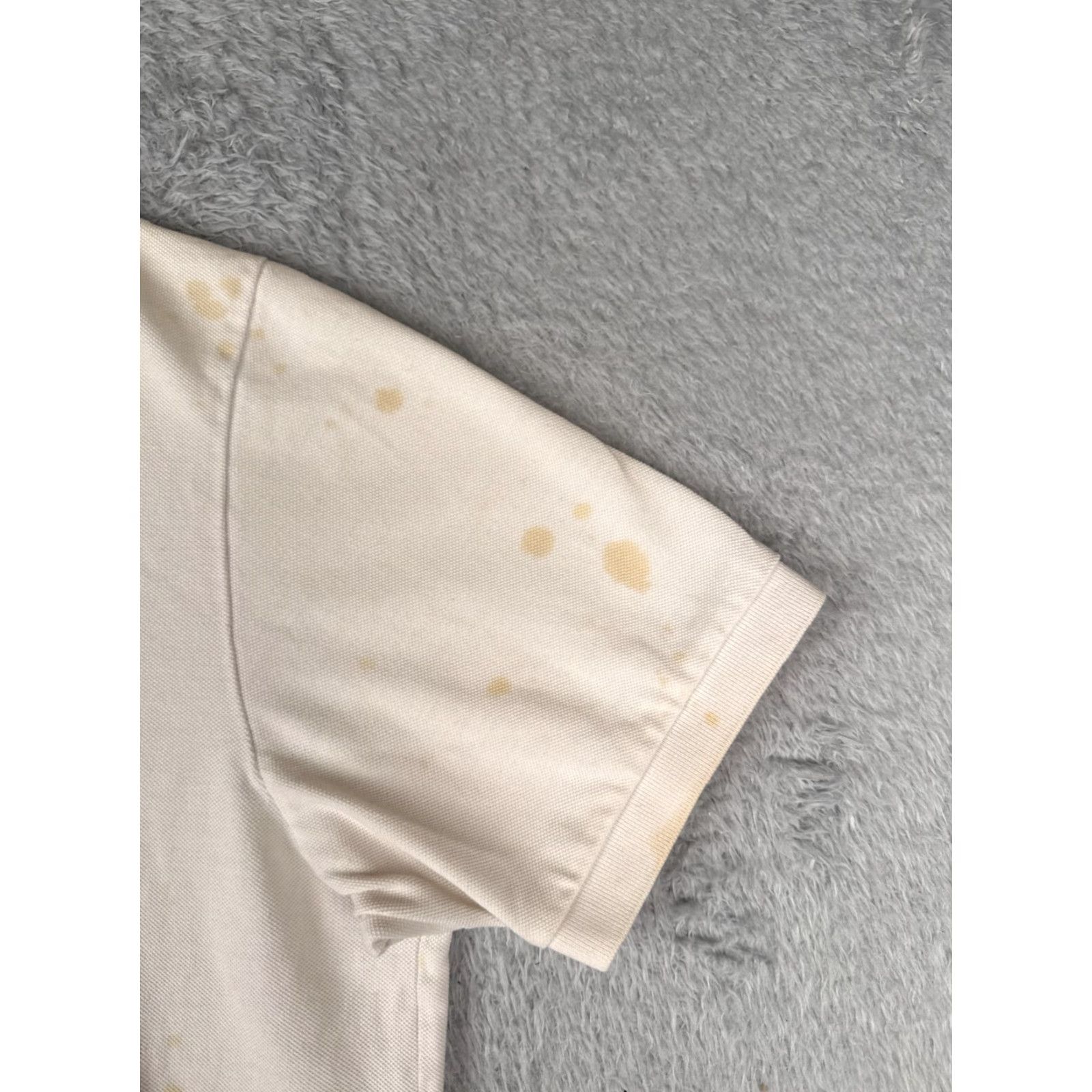 Ralph Lauren VINTAGE Ralph Lauren Polo Shirt Mens 2XL White Green 100% Cotton Knit Polo Shirt Mens XXLLarge White Green Polo Shirt Mens Size US XXL / EU 58 / 5 - 4 Thumbnail