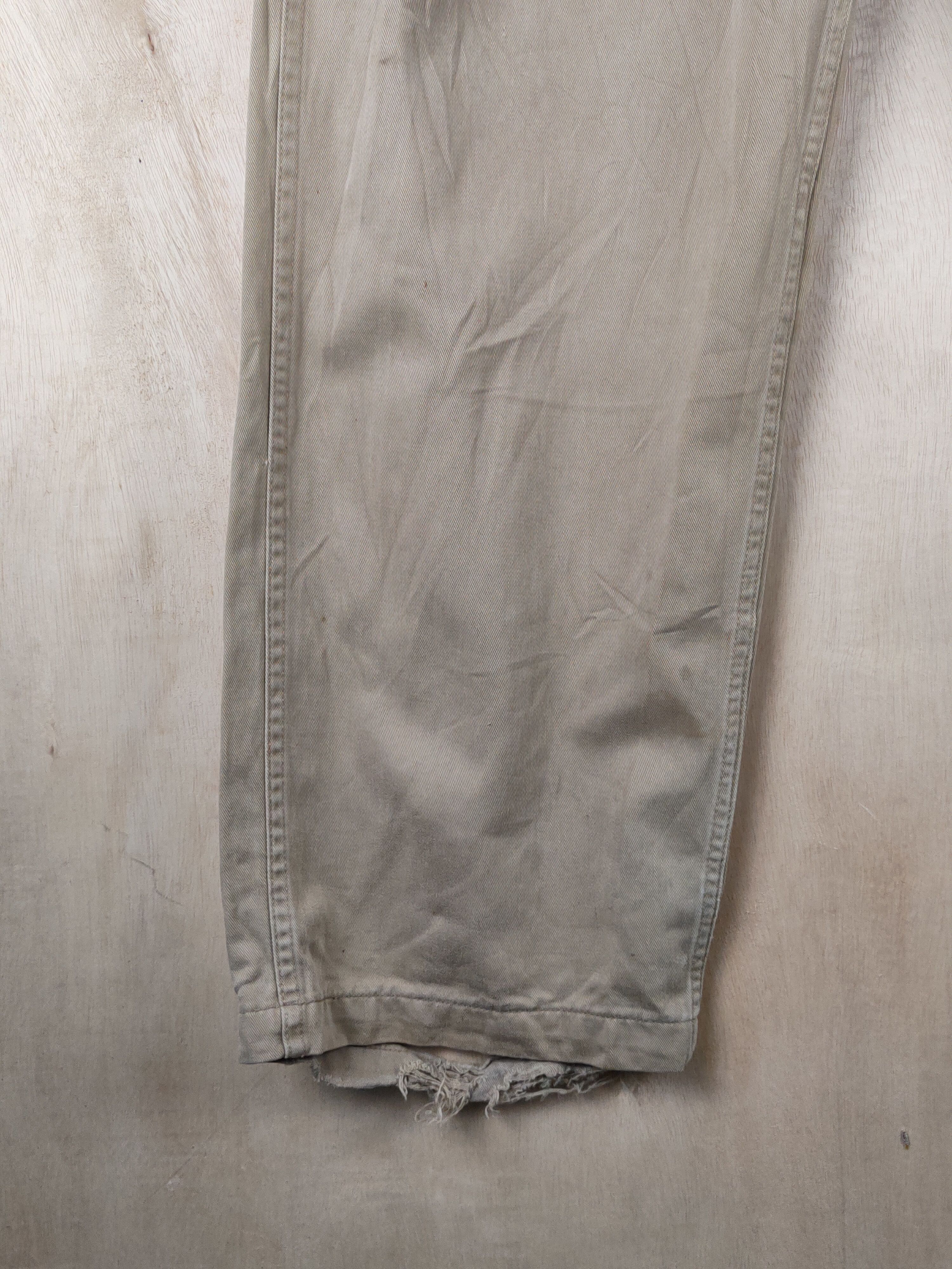 Edwin Edwin Beige chinos vintage Casual Pants #S2514 Size US 29 - 4 Thumbnail