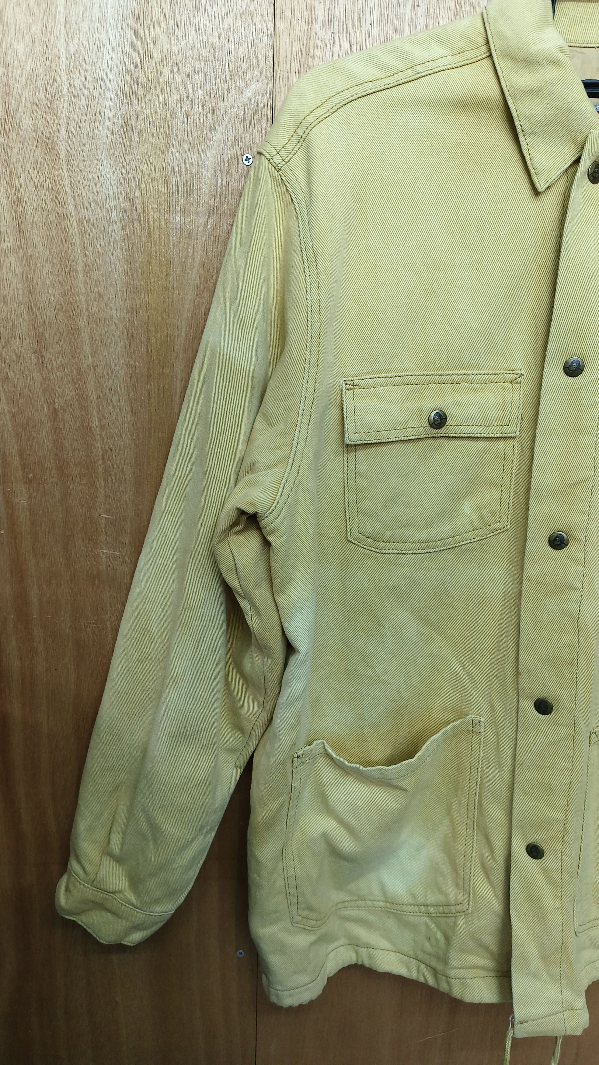 Ben Davis VINTAGE BEN DAVIS WORKERS JACKET FADED COLOUR Size US XL / EU 56 / 4 - 4 Thumbnail