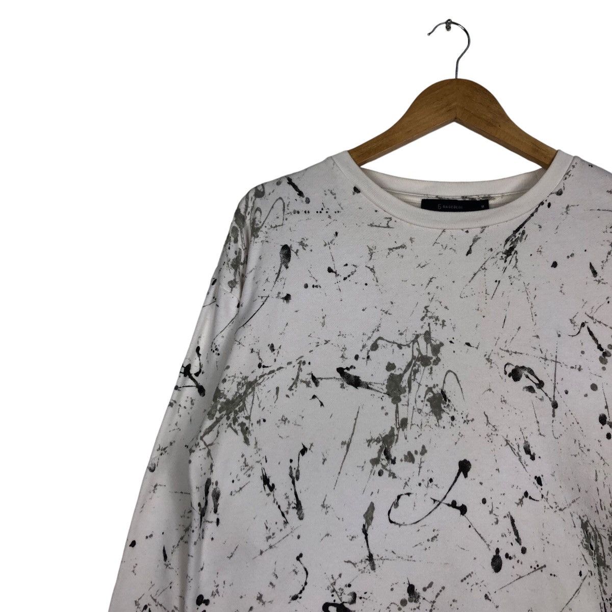 Japanese Brand Rare Painting Abstract Design Sweatshirt Jumper white Size US S / EU 44-46 / 1 - 6 Thumbnail