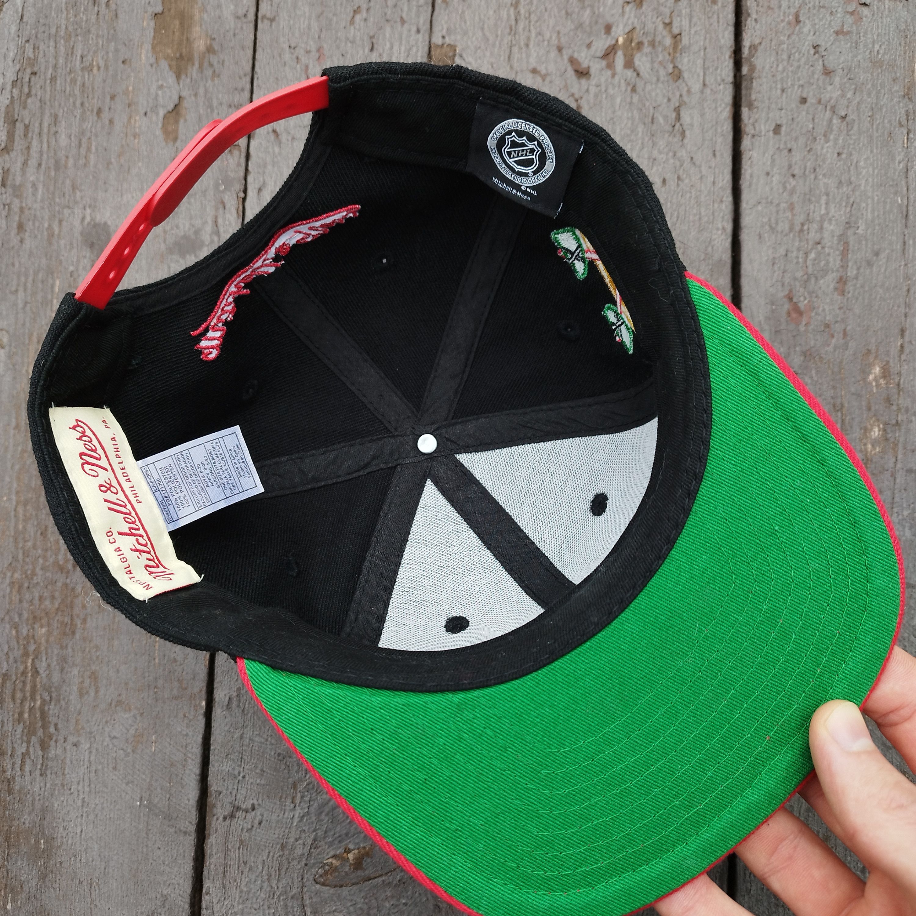 Mitchell & Ness Chicago Blackhawks Mitchell & Ness Youth Snapback Hat NHL Size ONE SIZE - 6 Thumbnail