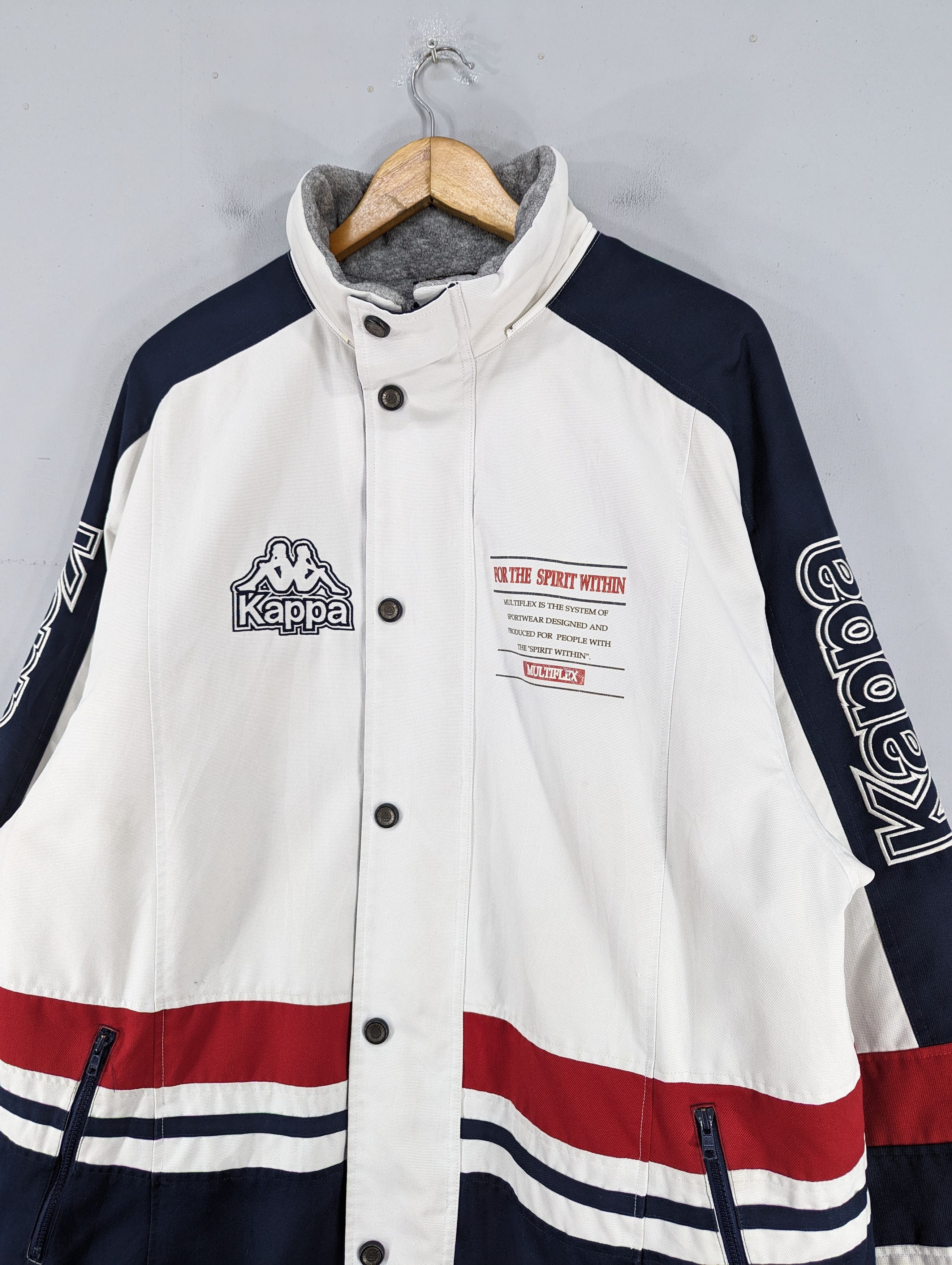 Kappa 🔥Vintage 90s Kappa Big Logo Jacket Size US L / EU 52-54 / 3 - 5 Thumbnail