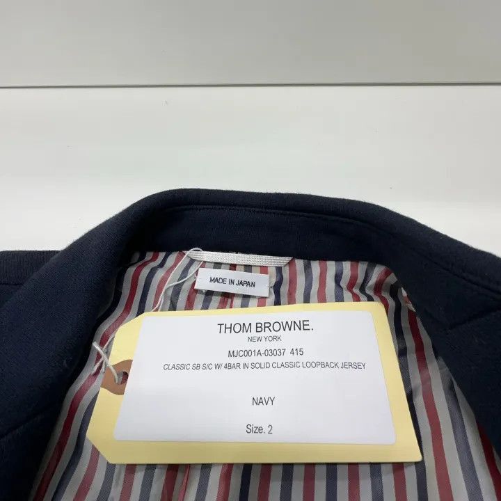 Thom Browne Thom Browne Navy Blazer with Stripes -2507 Size US S / EU 44-46 / 1 - 2 Thumbnail