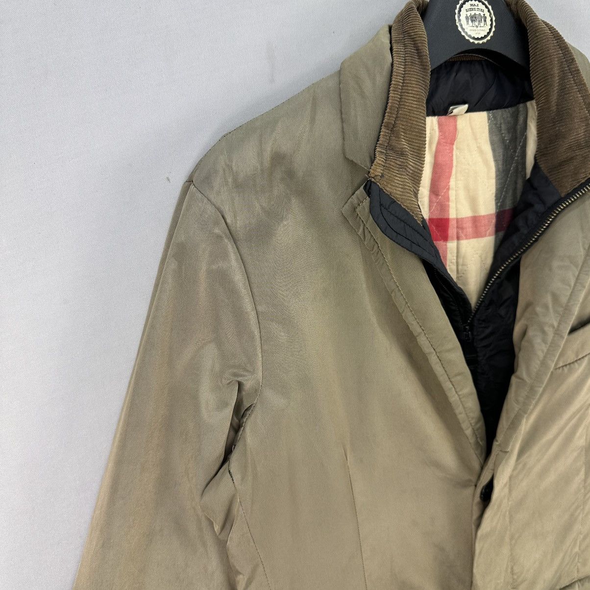 Burberry Burberry Nova Check Quilted Lining Double Layer Vest Jacket Size US S / EU 44-46 / 1 - 2 Thumbnail