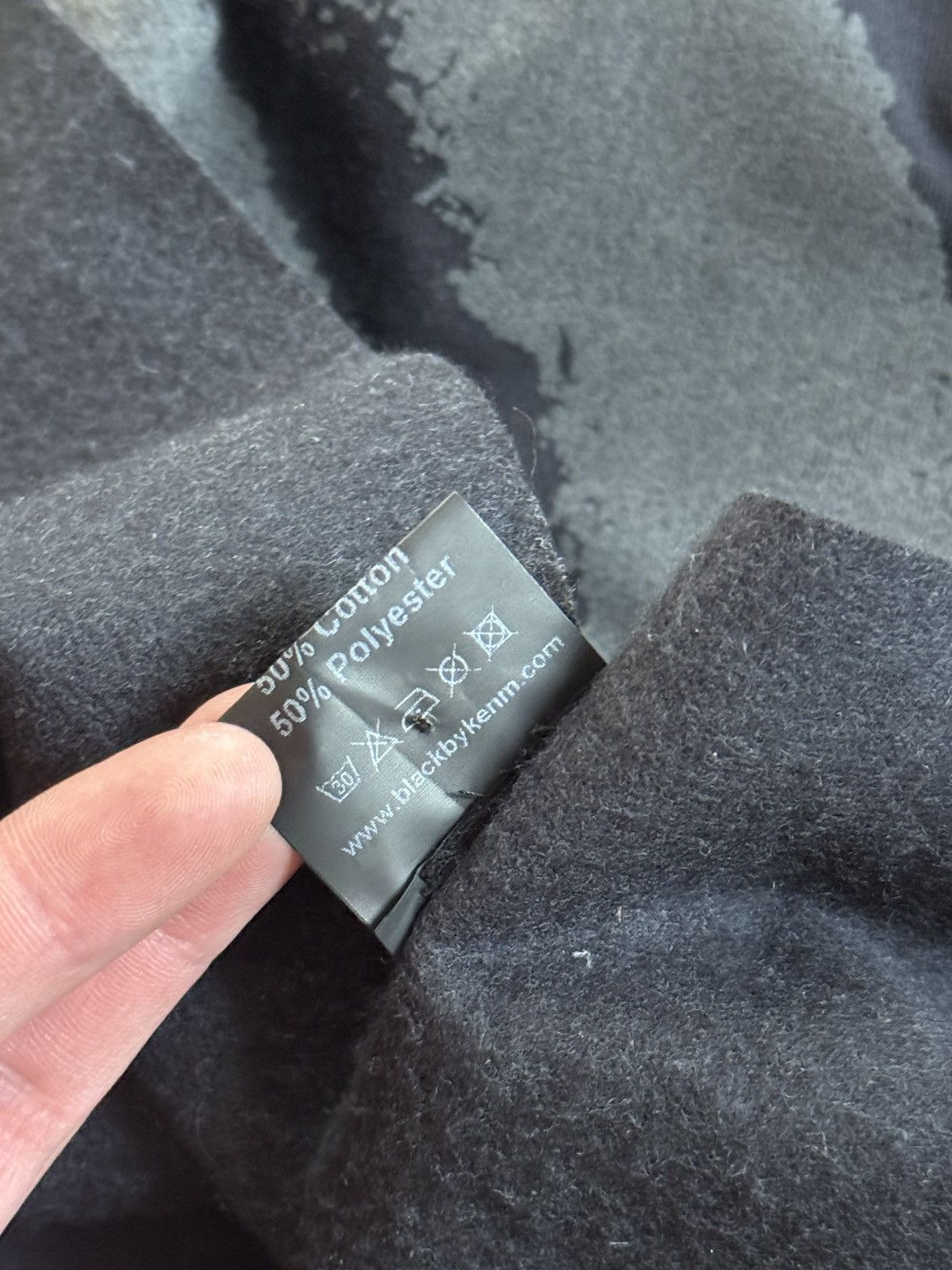 Other Black by kenm avantgarde oversized scarf 🧣 long scarves Size ONE SIZE - 6 Thumbnail