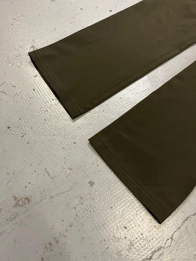 Prada 2000s Prada Stretch Olive Khaki Pants Size US 32 / EU 48 - 6 Thumbnail