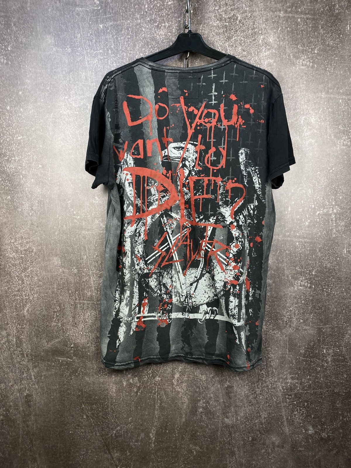 Slayer × Vintage Slayer vintage overprint 2016 shirt Size US L / EU 52-54 / 3 - 2 Thumbnail