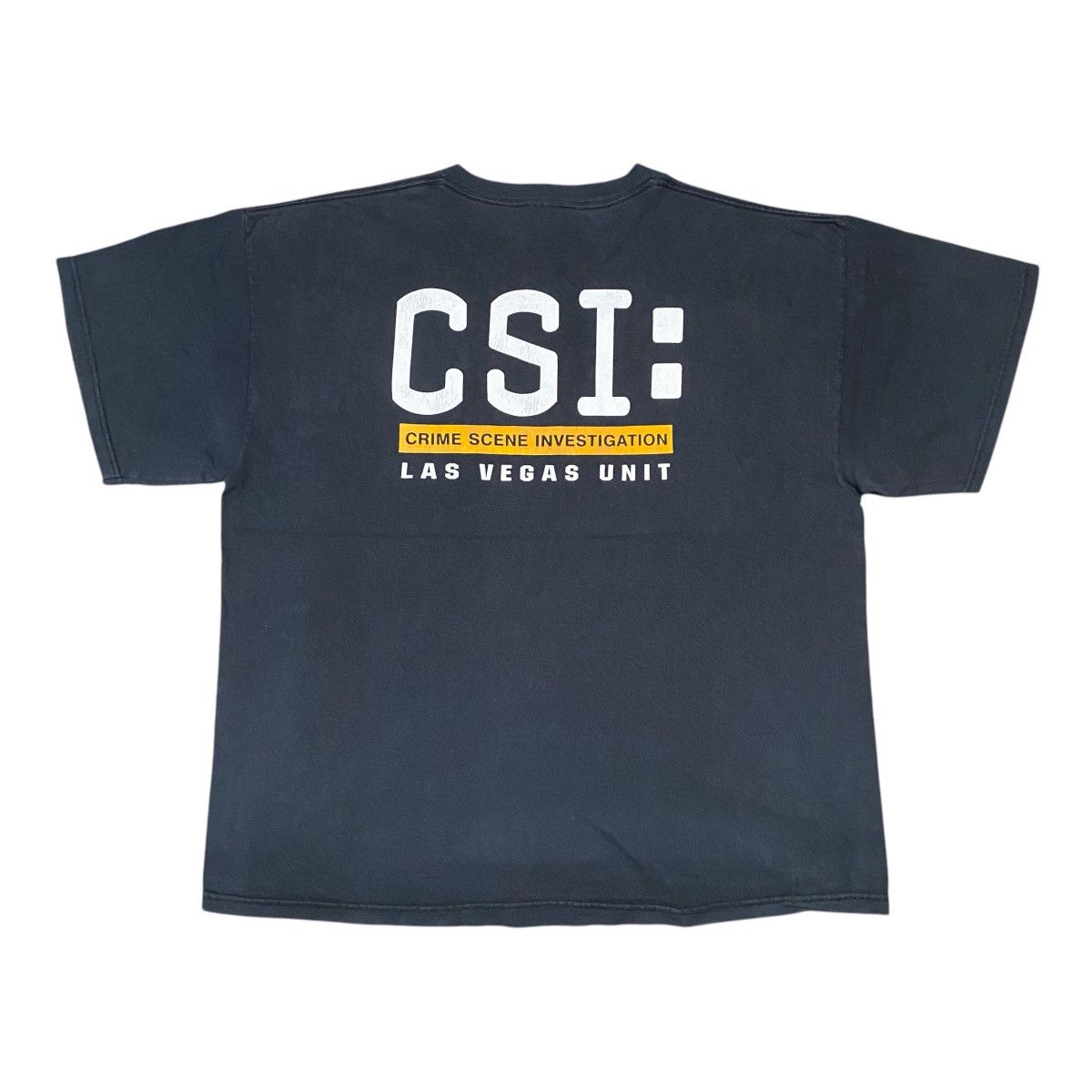 Vintage CSI Crime Scene Investigation Las Vegas Unit Promo Tshirt Size US XL / EU 56 / 4 - 1 Thumbnail