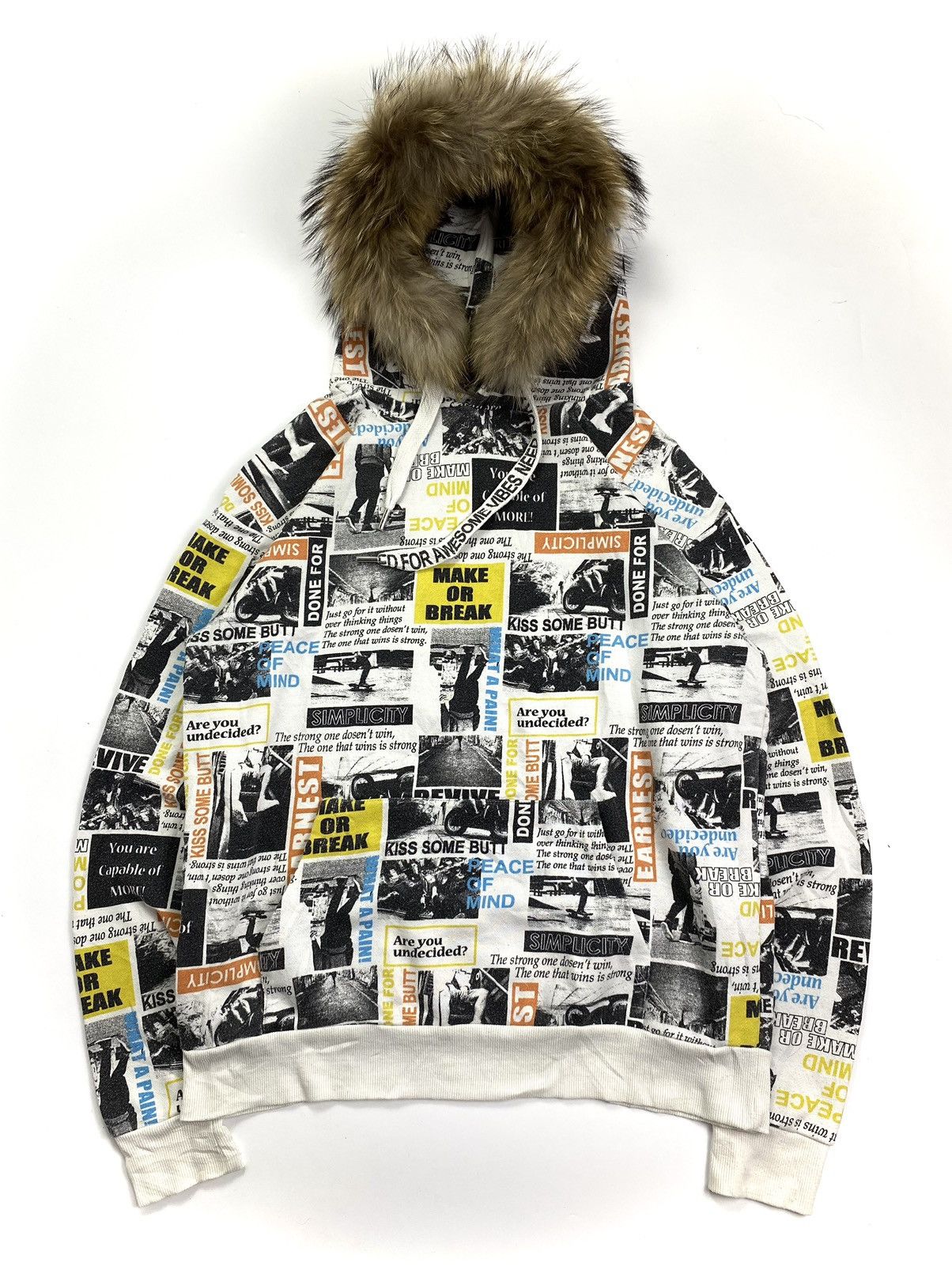 Hysteric Glamour Jungle storm full potrait fur hoodie lgb style Size US L / EU 52-54 / 3 - 1 Thumbnail