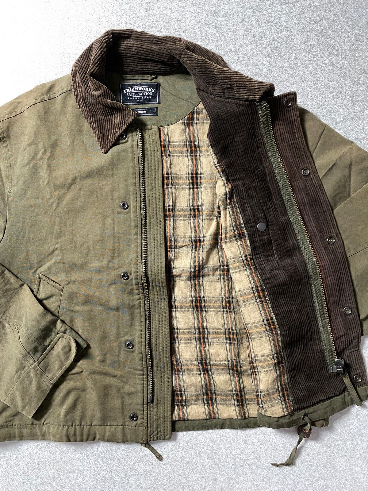 FrizmWORKS HERITAGE HUNTING JACKET - Olive Size US M / EU 48-50 / 2 - 9 Thumbnail