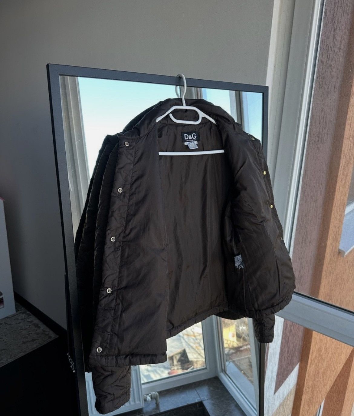 Dolce & Gabbana Vintage Dolce & Gabbana Woman Brown Puffer Jacket Sz S 90s Size S / US 4 / IT 40 - 6 Thumbnail