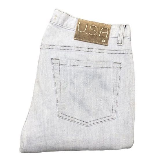 image of John Varvatos Designer Jeans Size 34 White/gray, Men's