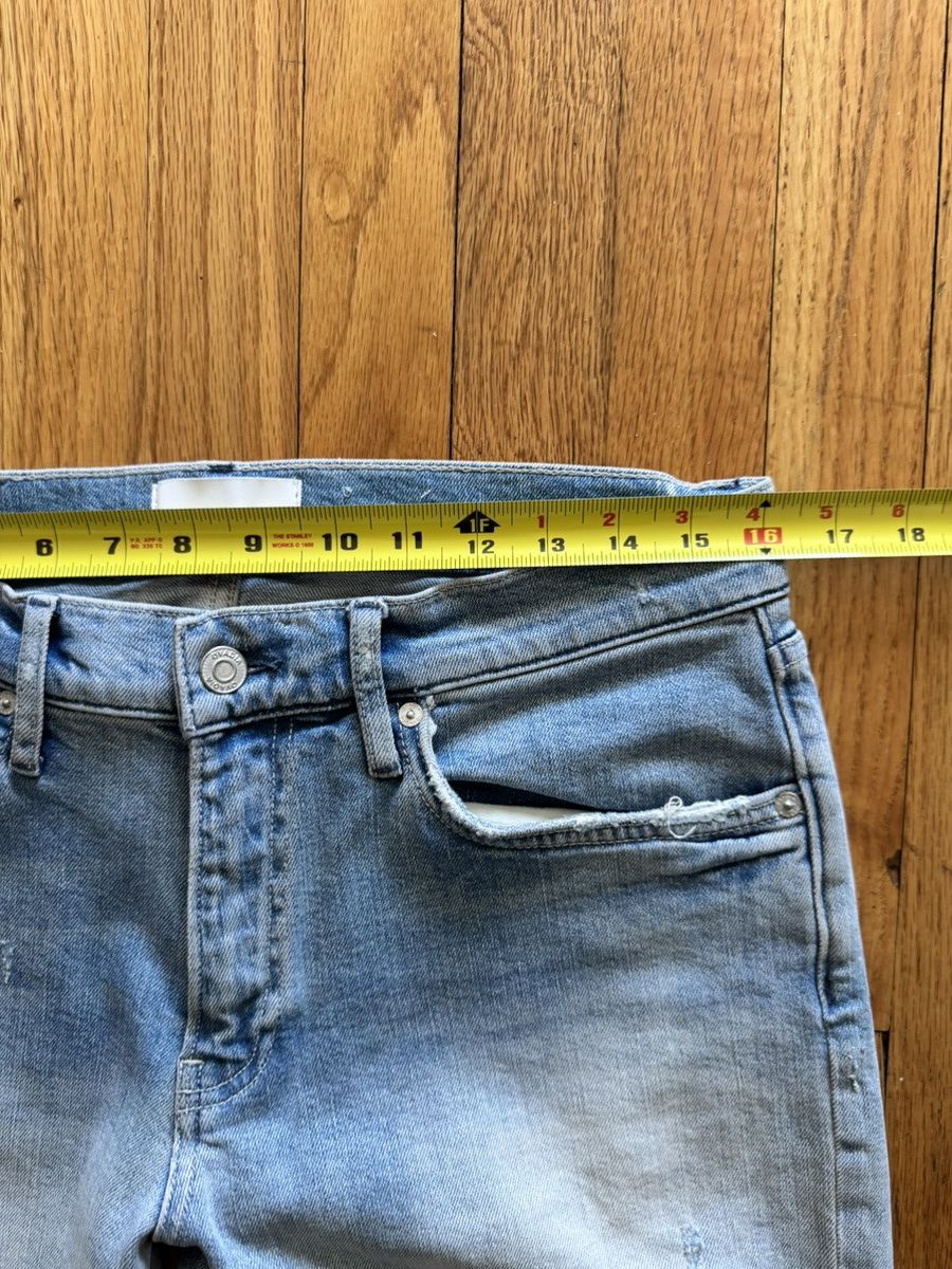 Ovadia & Sons Ovadia & Sons Distressed Slim Fit Denim Men’s Size 32x32 Size US 32 / EU 48 - 5 Thumbnail