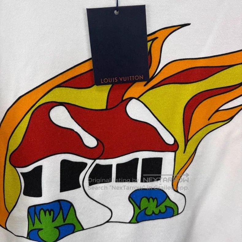 Louis Vuitton Louis Vuitton Cartoon locomotive print short sleeves Size US L / EU 52-54 / 3 - 4 Thumbnail
