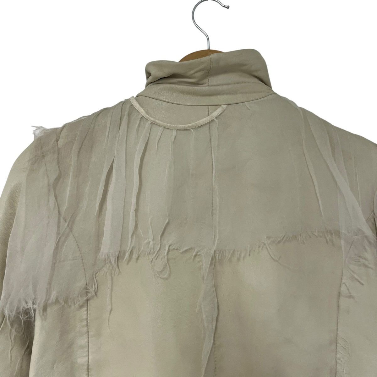Japanese Brand Aski kataski web leather jacket Size S / US 4 / IT 40 - 6 Thumbnail