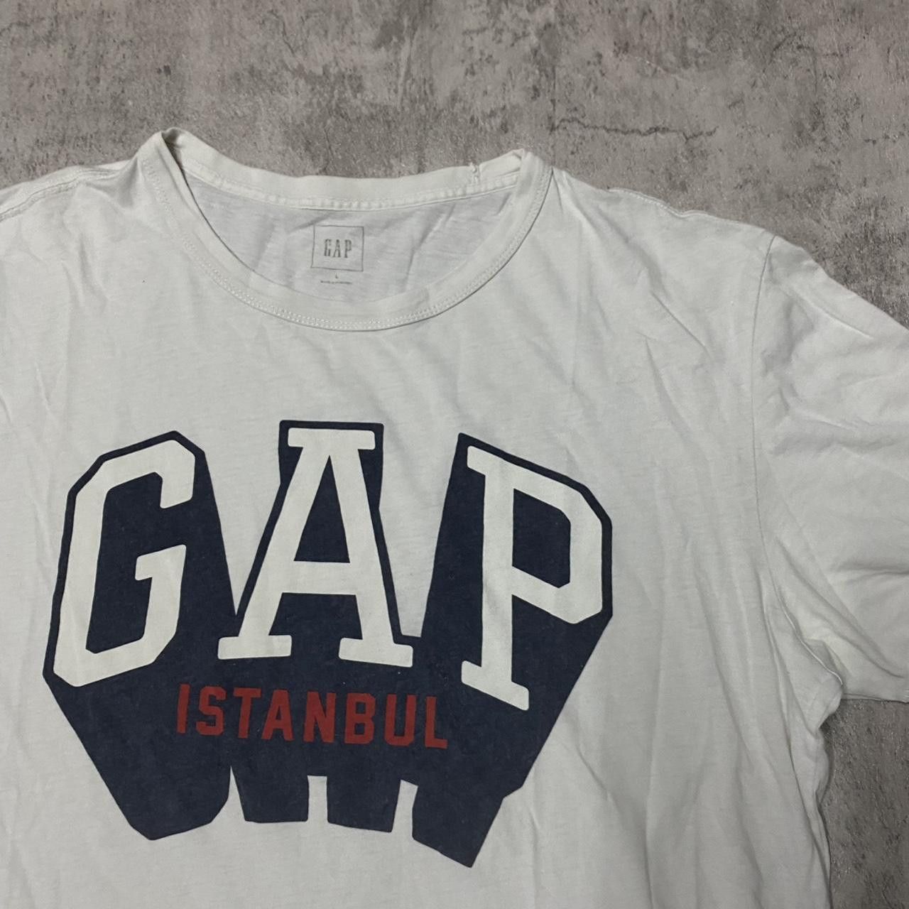 Gap White Gap Istanbul T Shirt Size US L / EU 52-54 / 3 - 2 Thumbnail
