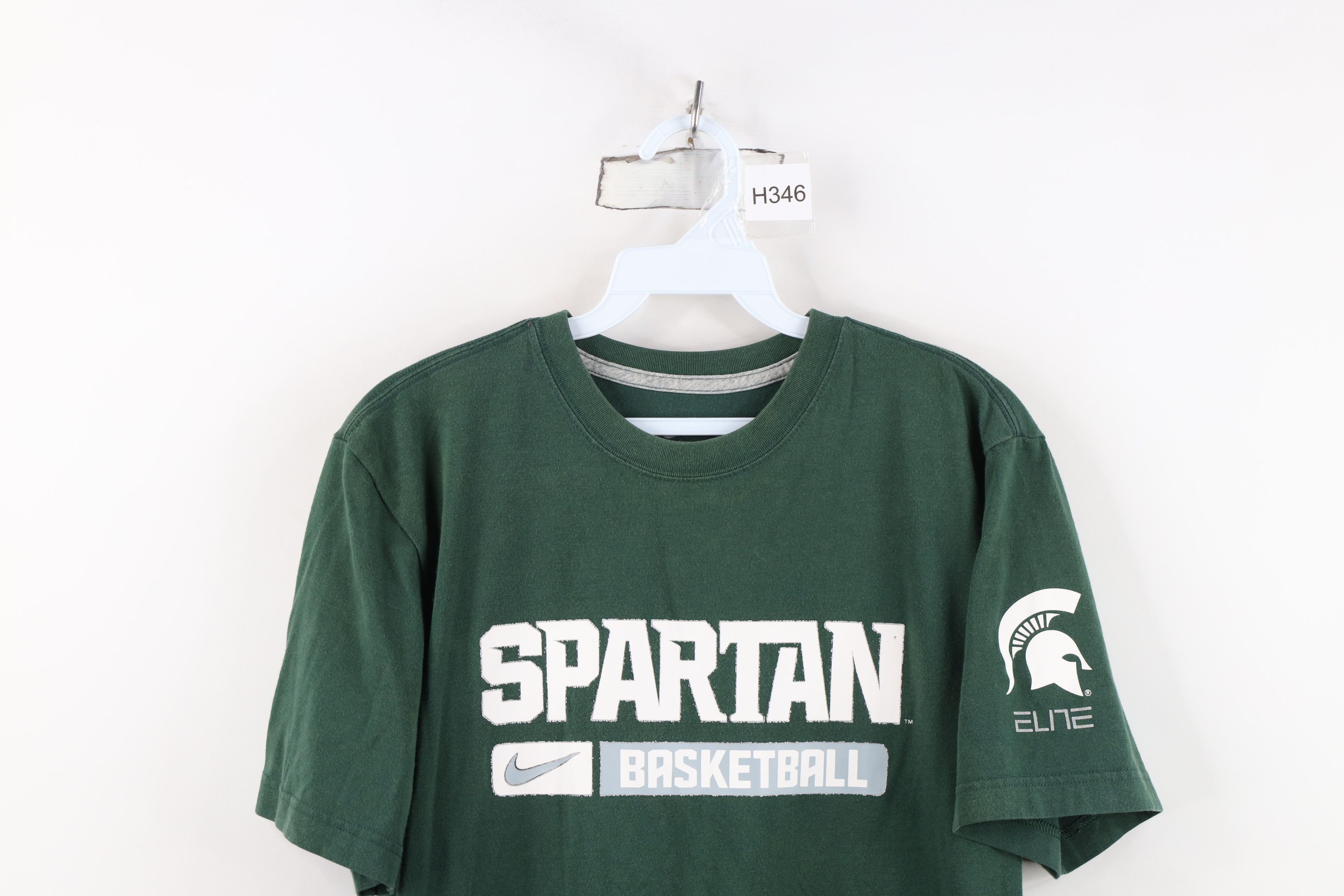 Nike Nike Elite State University Basketball T-Shirt Green Size US S / EU 44-46 / 1 - 2 Thumbnail