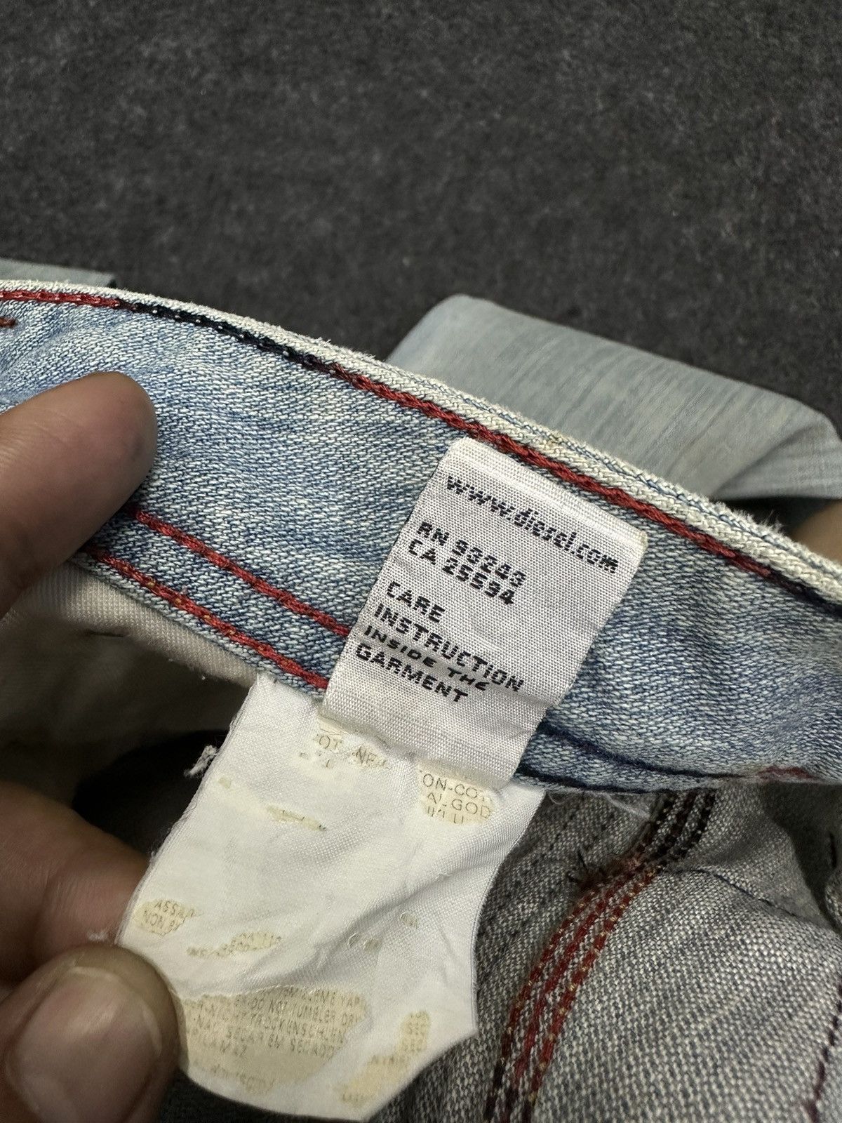 Diesel Diesel Hard Dirty Design Denim Size 30 F49 Size US 30 / EU 46 - 9 Thumbnail