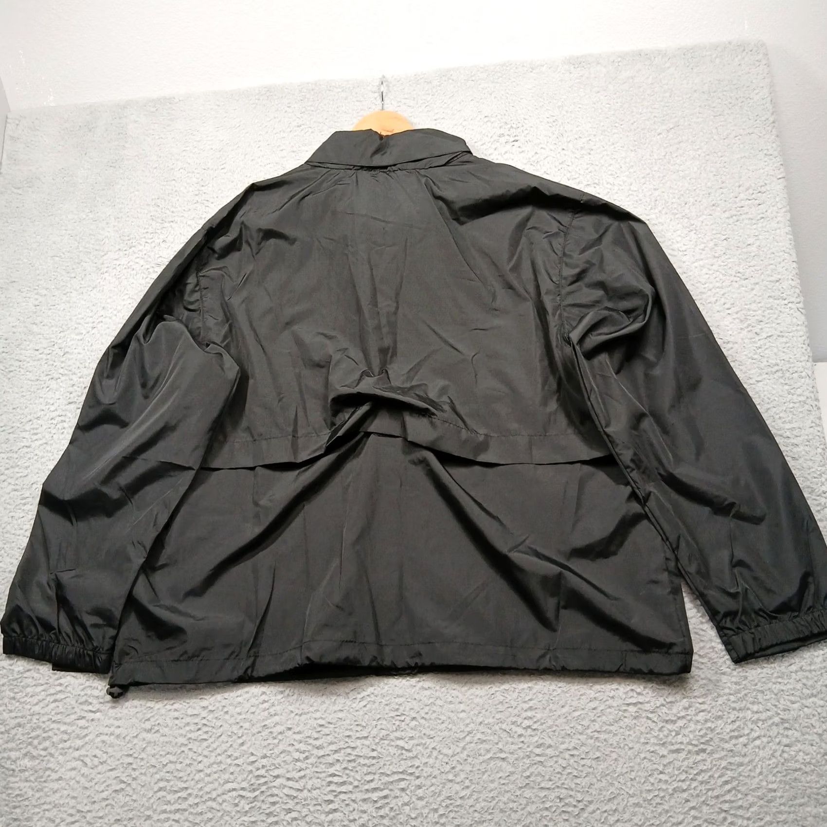 Vintage North End Jacket Windbreaker Mens 2XL Black Logo Full Zip Lightweight Casual Travel Outdoors Size US XXL / EU 58 / 5 - 3 Thumbnail