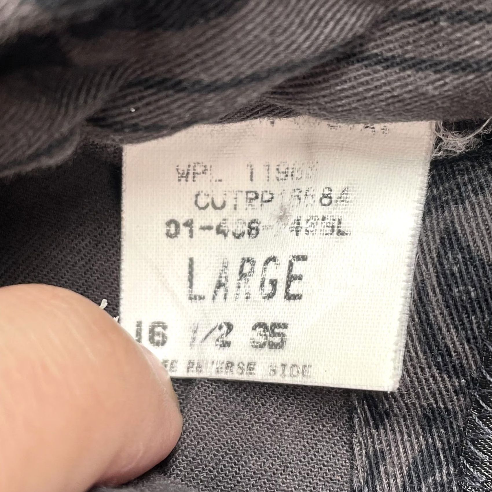 Roper Roper Rodeo Blue Shirt Mens Large Gray Western Stripe Long Sleeve Snap Size US L / EU 52-54 / 3 - 3 Thumbnail