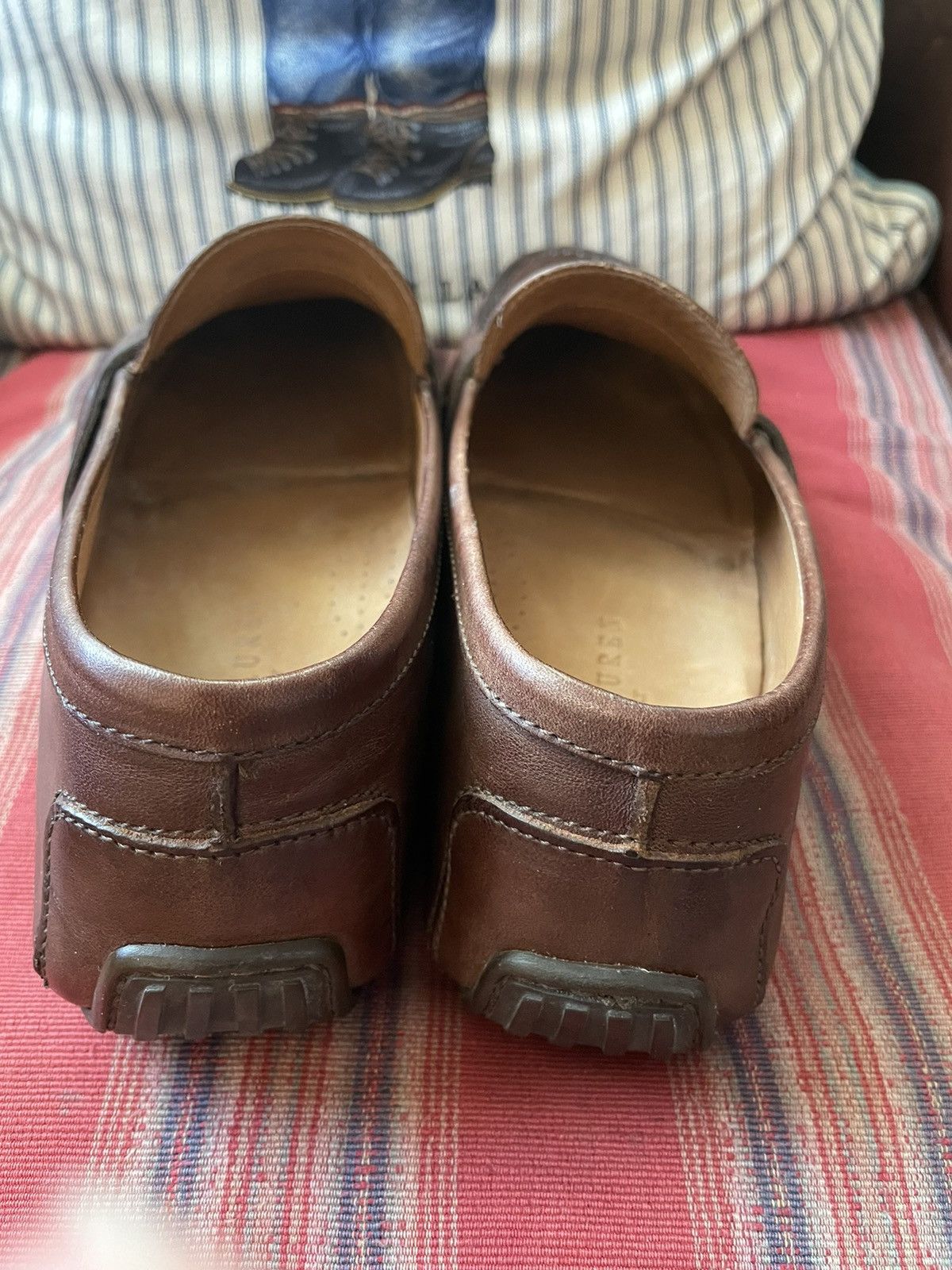 Ralph Lauren Black Label Leather Driving Loafer Size US 10 / EU 43 - 3 Thumbnail