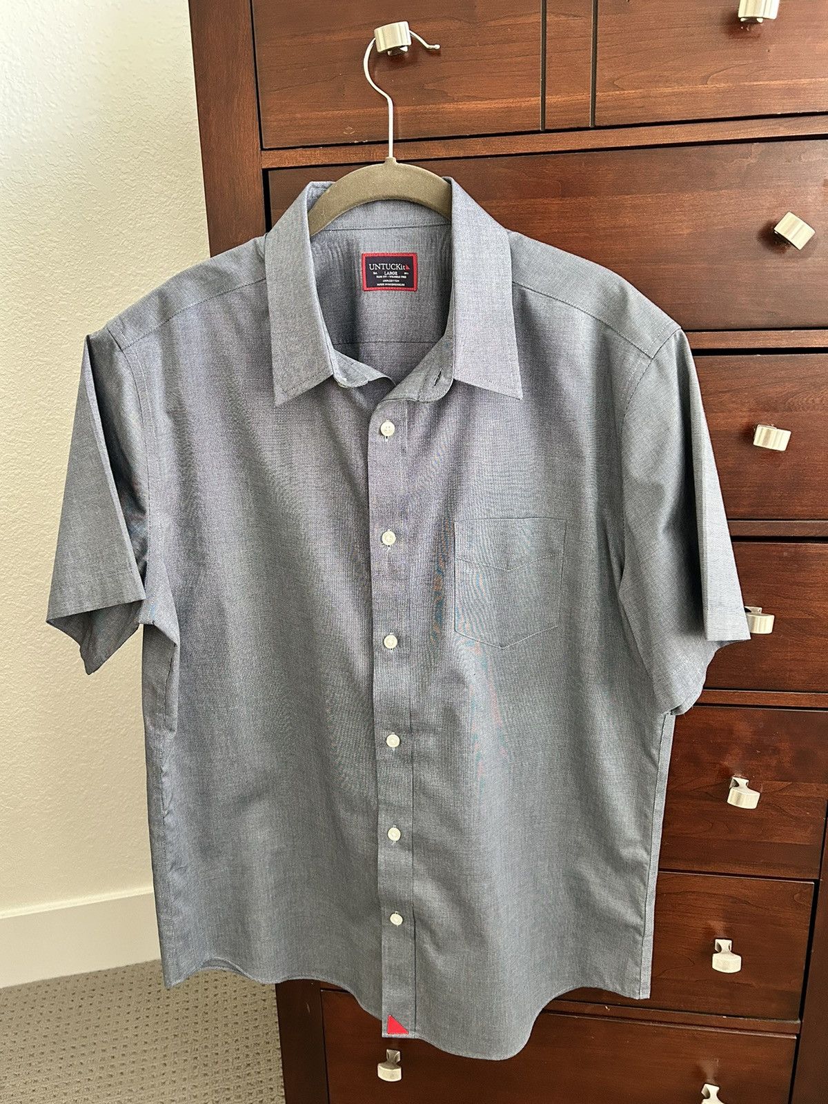 UNTUCKit Untuckit L grey button up Size US L / EU 52-54 / 3 - 1 Thumbnail