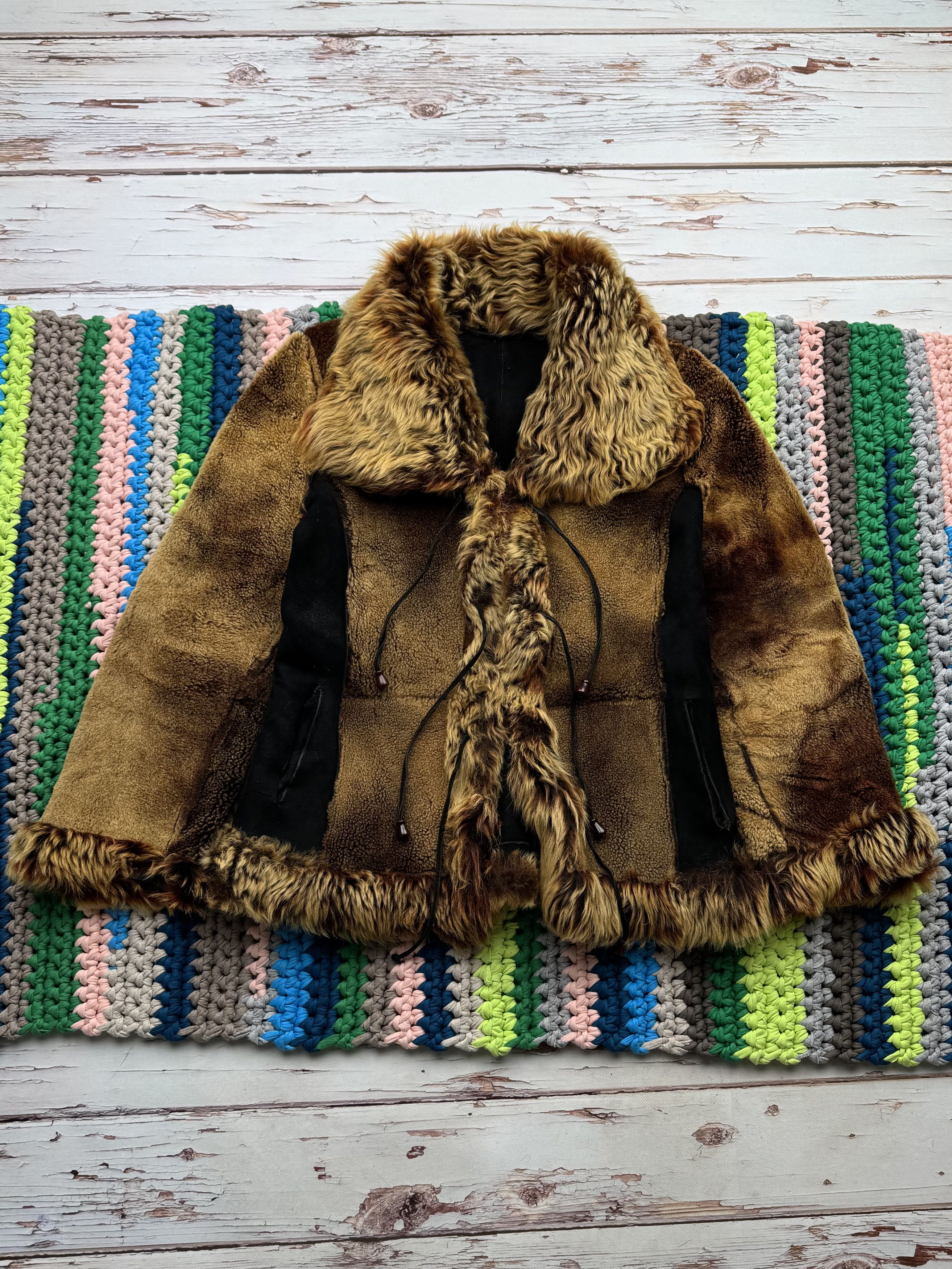 Hysteric Glamour Vintage Real Sheepskin Coat (ET1)(D15) Size M / US 6-8 / IT 42-44 - 1 Thumbnail