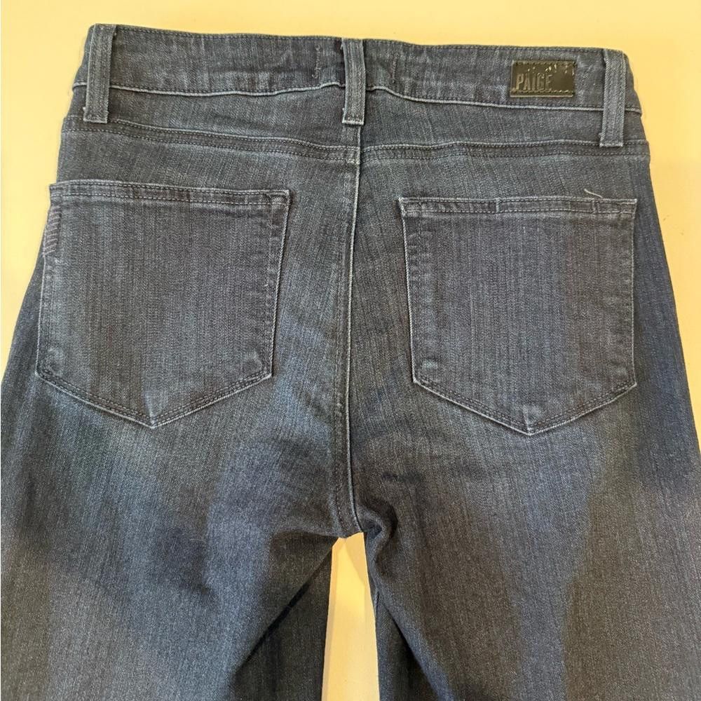 PAIGE Hoxton Ankle Jeans High Rise Skinny Lana Dark Wash 27