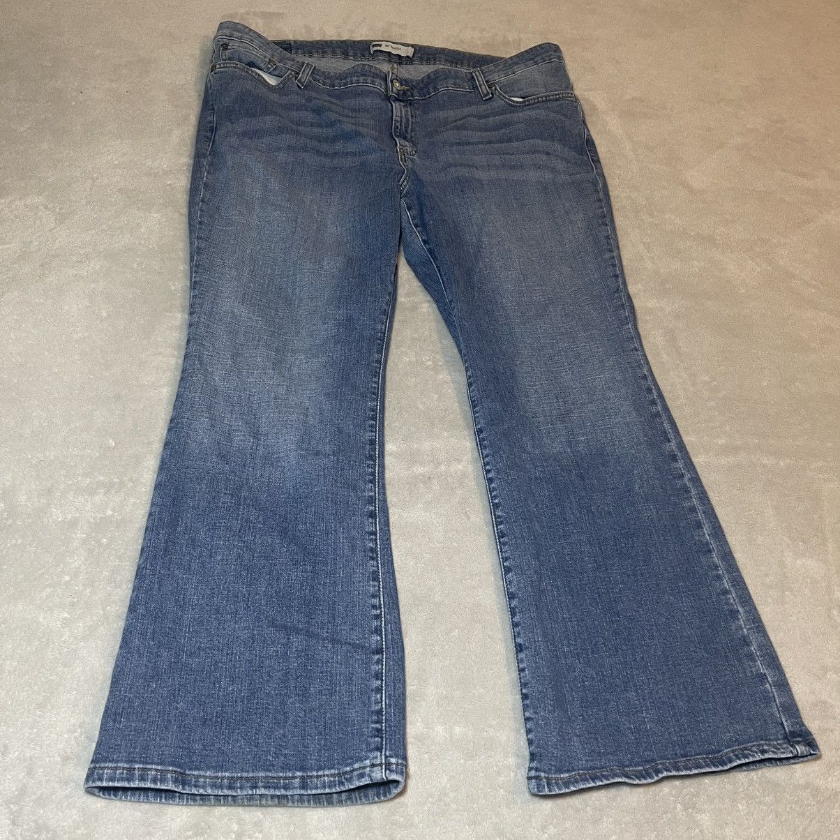 Levi's Vintage Y2K Levis 590 Bootcut Jeans Womens 20W S Blue Denim Size 41" - 1 Thumbnail