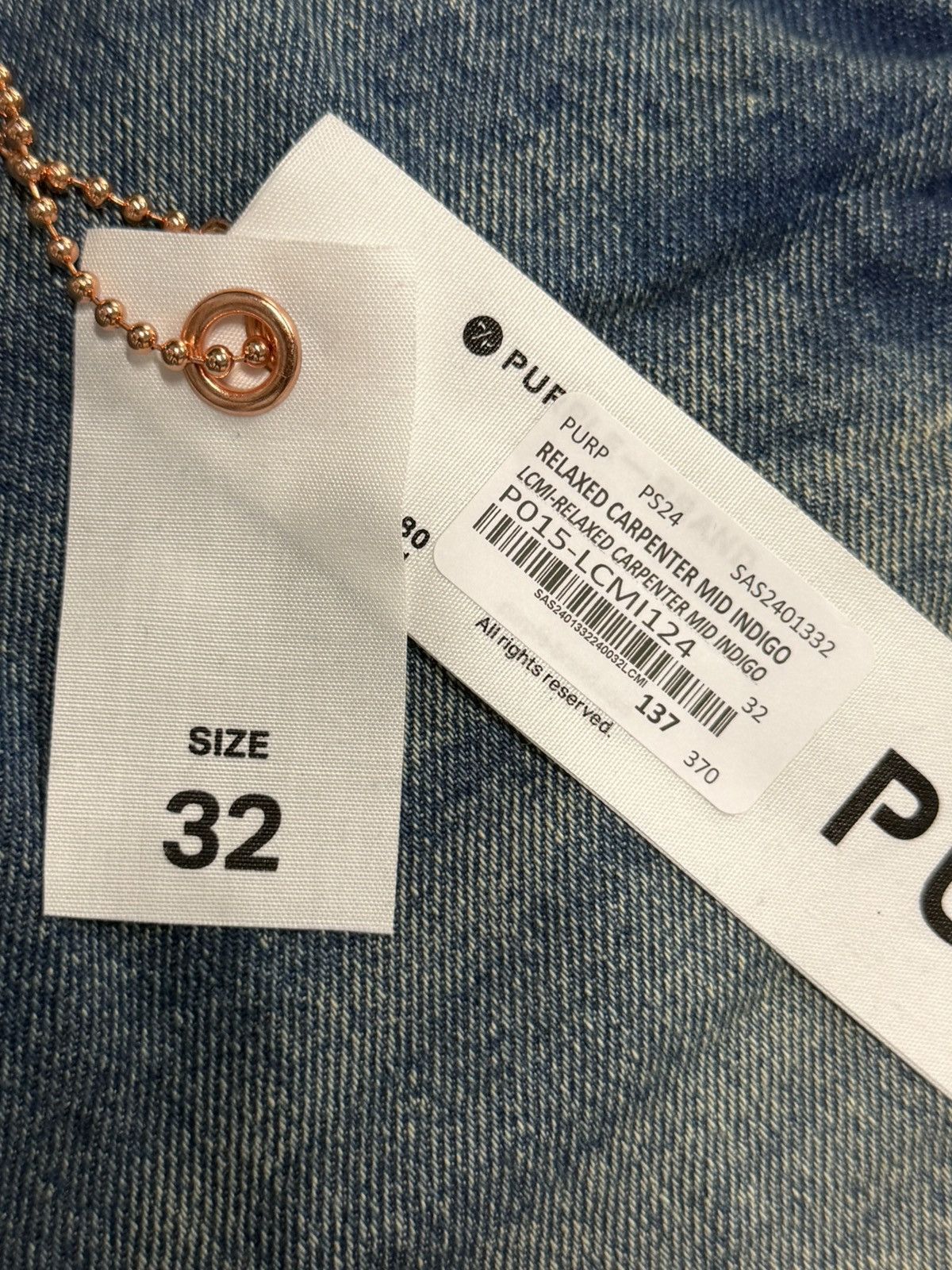 Purple Brand Purple Brand Relaxed Carpenter Jeans Size US 32 / EU 48 - 2 Thumbnail