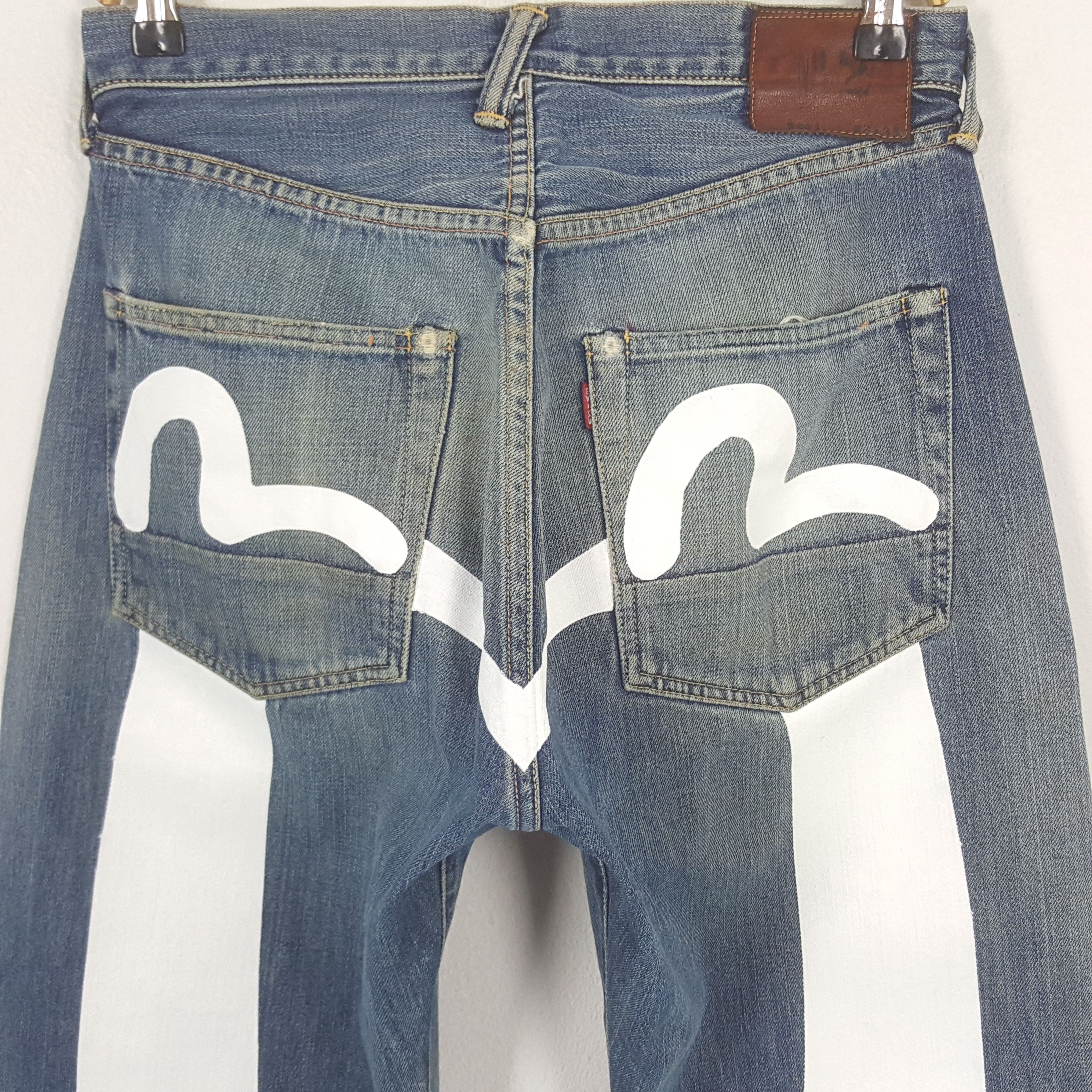 Evisu Vintage Evisu Selvedge Daicock Art Custom Denim Jeans C297N4 Size US 30 / EU 46 - 2 Thumbnail