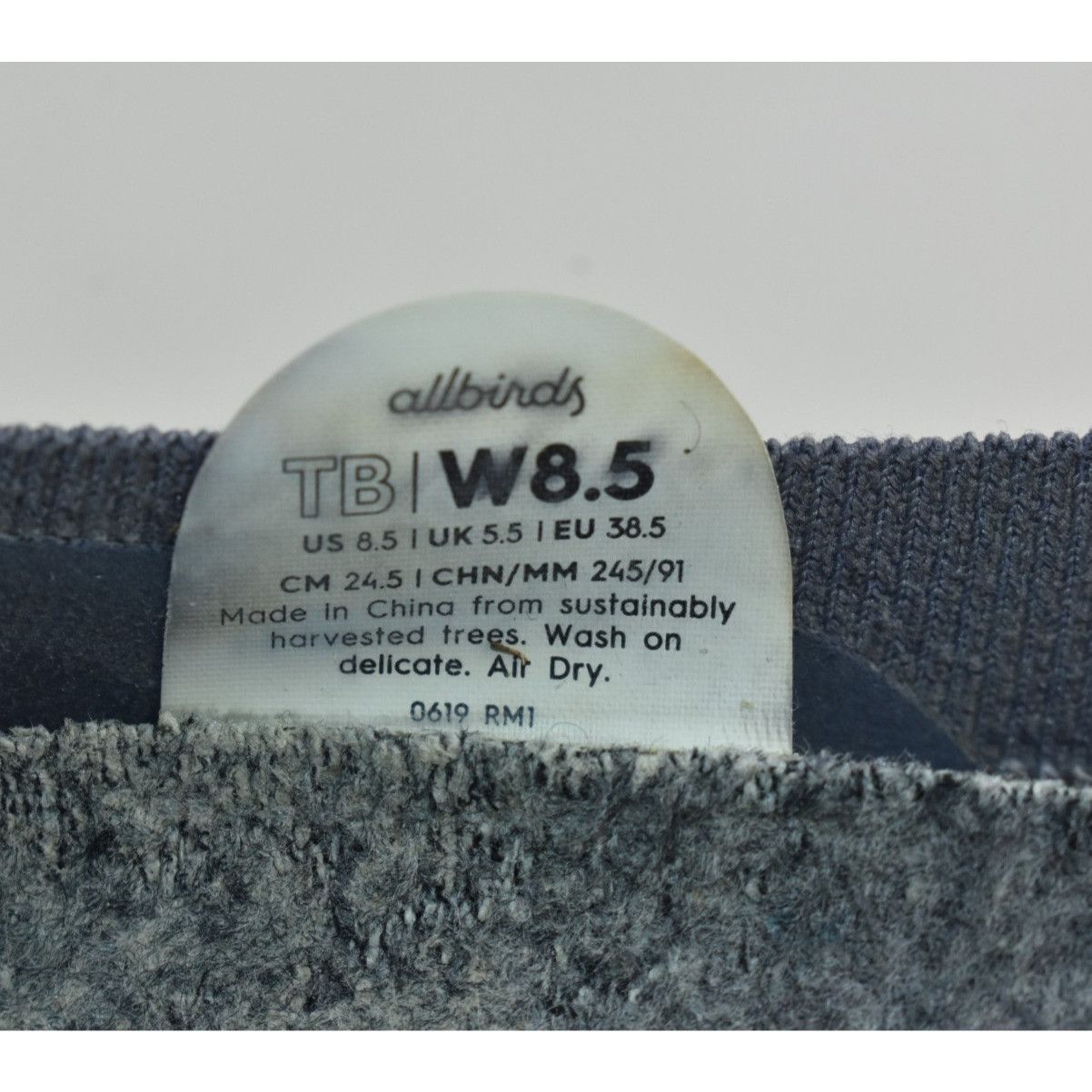 Allbirds Allbirds Tree Breezers Women Shoes Size 8.5 Knit Charcoal Ba Size US 8.5 / IT 38.5 - 10 Thumbnail