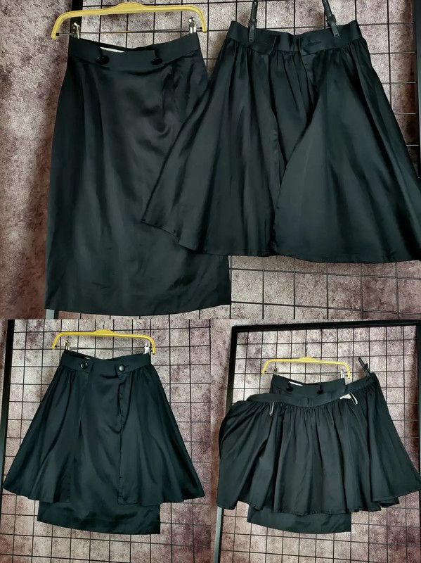 Dior Dior Black Midi Skirt for Women 0089 Size 26" / US 2 / IT 38 - 1 Thumbnail