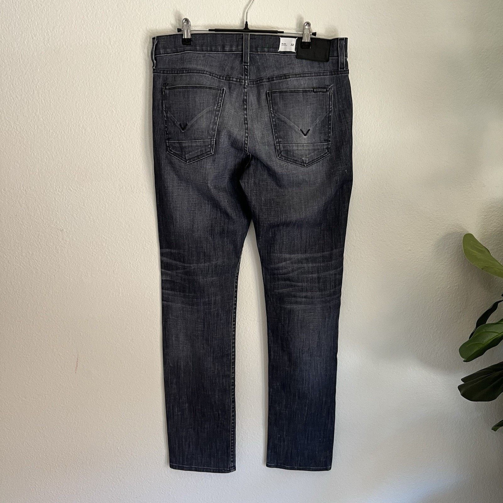 Hudson NWOT HUDSON Blake 32x33 Slim Straight Men Button Fly Size US 32 / EU 48 - 4 Thumbnail