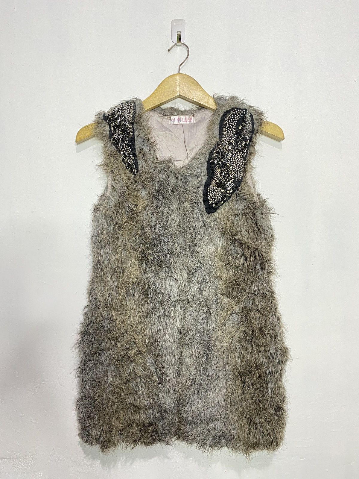 If Six Was Nine Japanese LGB ifsixwasnine style faux fur vest Size US M / EU 48-50 / 2 - 7 Thumbnail