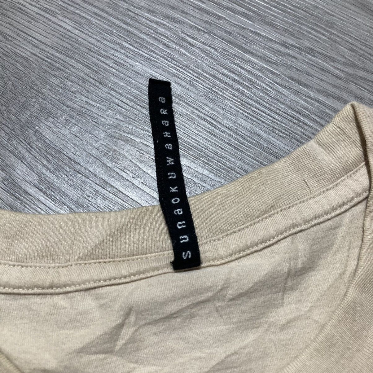 Sunao Kuwahara Sunao Kuwahara by Issey Miyake “Tripple N Word” T-shirt Size L / US 10 / IT 46 - 13 Thumbnail