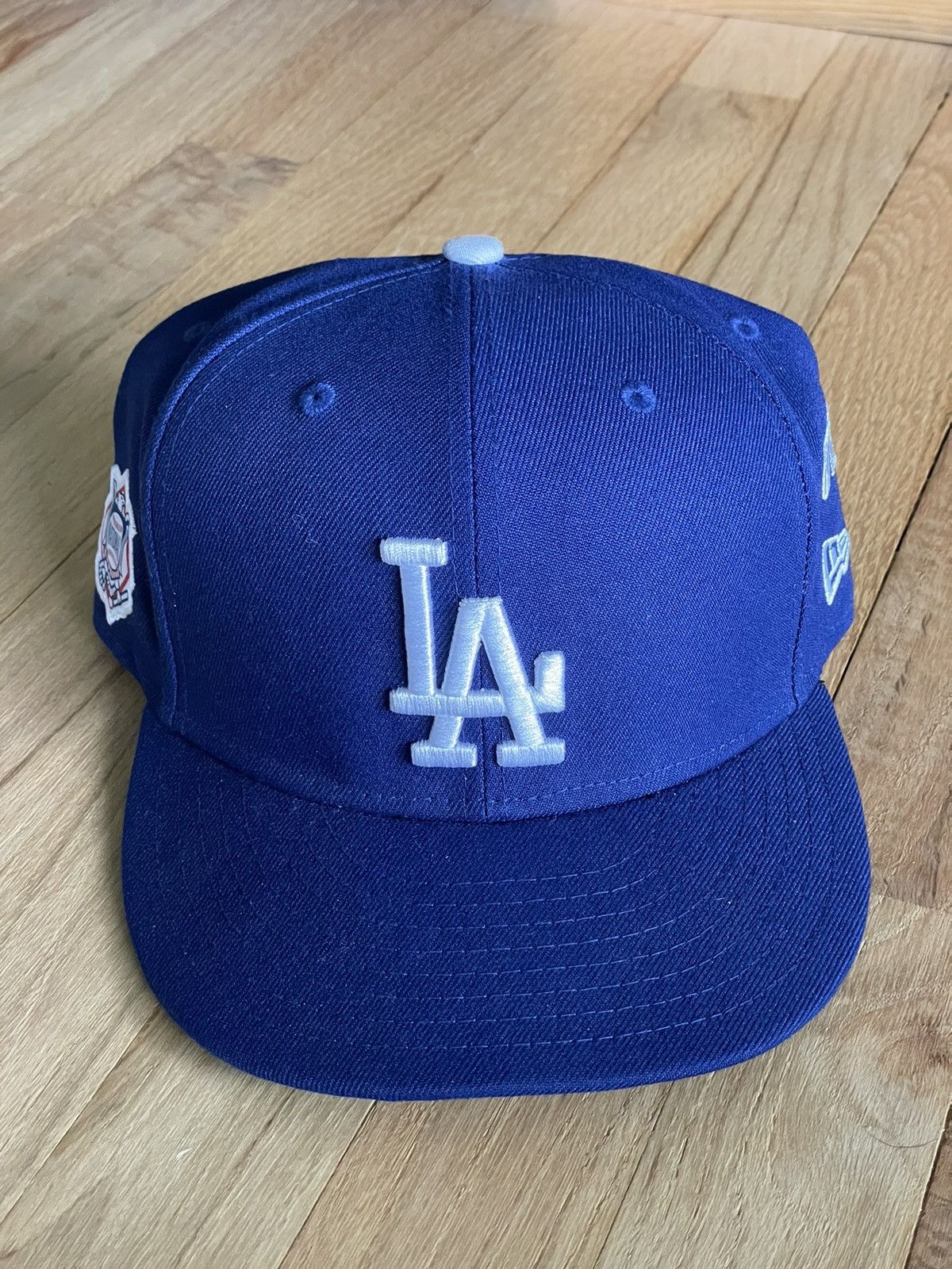 Los Angeles Dodgers Vintage Fitted Hat Size 7 1/2 MLB Pro hot Model New Era