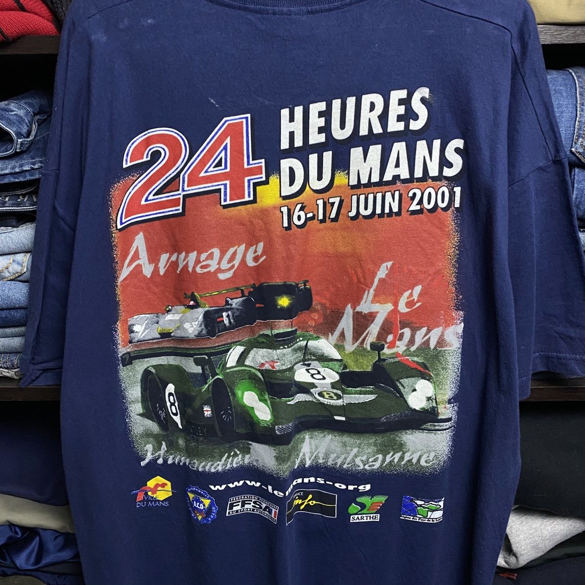 NASCAR Vintage Bentley 2001 Big Graphic logo nascar tee size XXL Size US XXL / EU 58 / 5 - 2 Thumbnail
