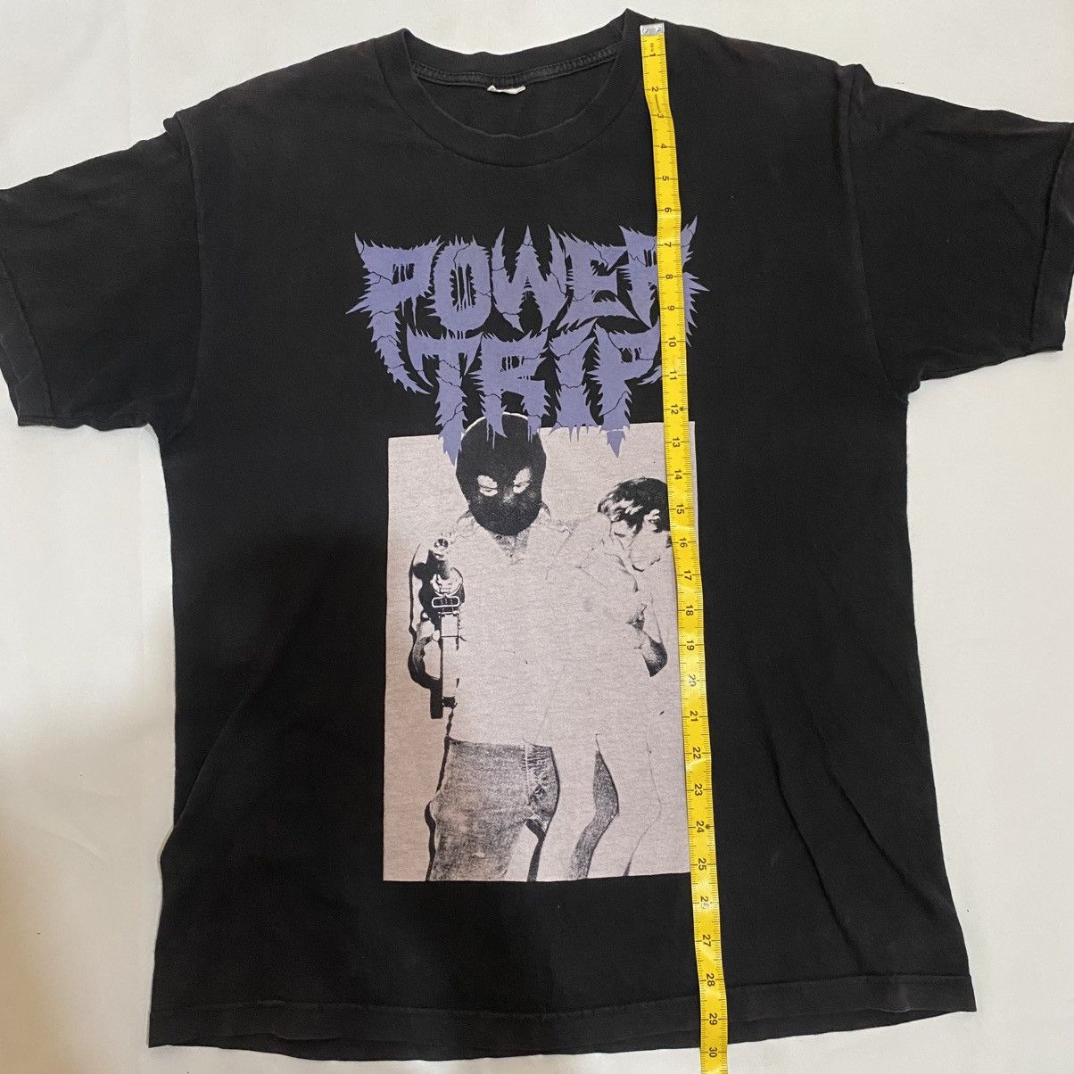 Band Tees PowerTrip Trash metal hardcore tshirt Size US L / EU 52-54 / 3 - 6 Thumbnail