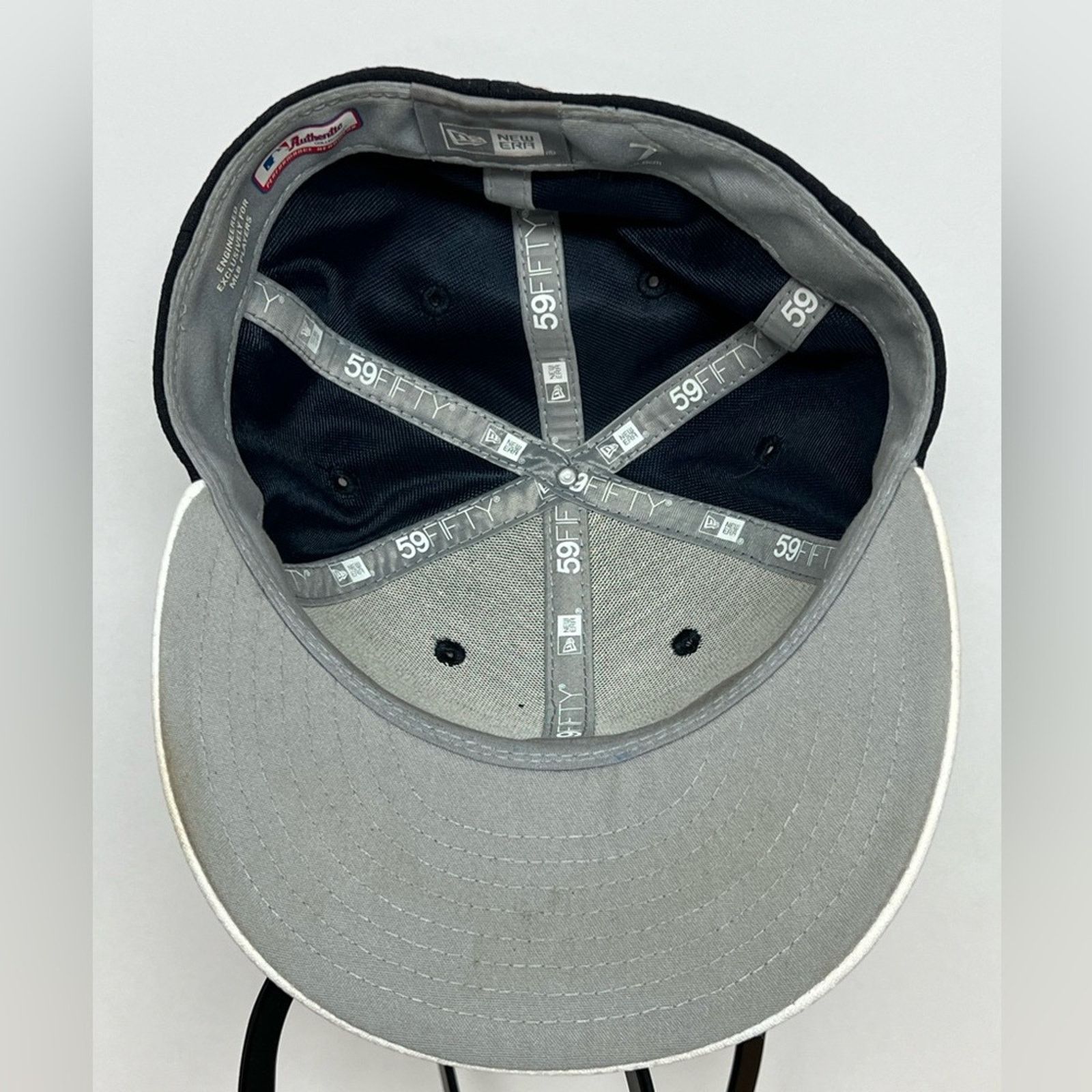 New Era New York Yankees New Era Fitted 59Fifty Mesh Hat SIZE 7 Size ONE SIZE - 5 Thumbnail