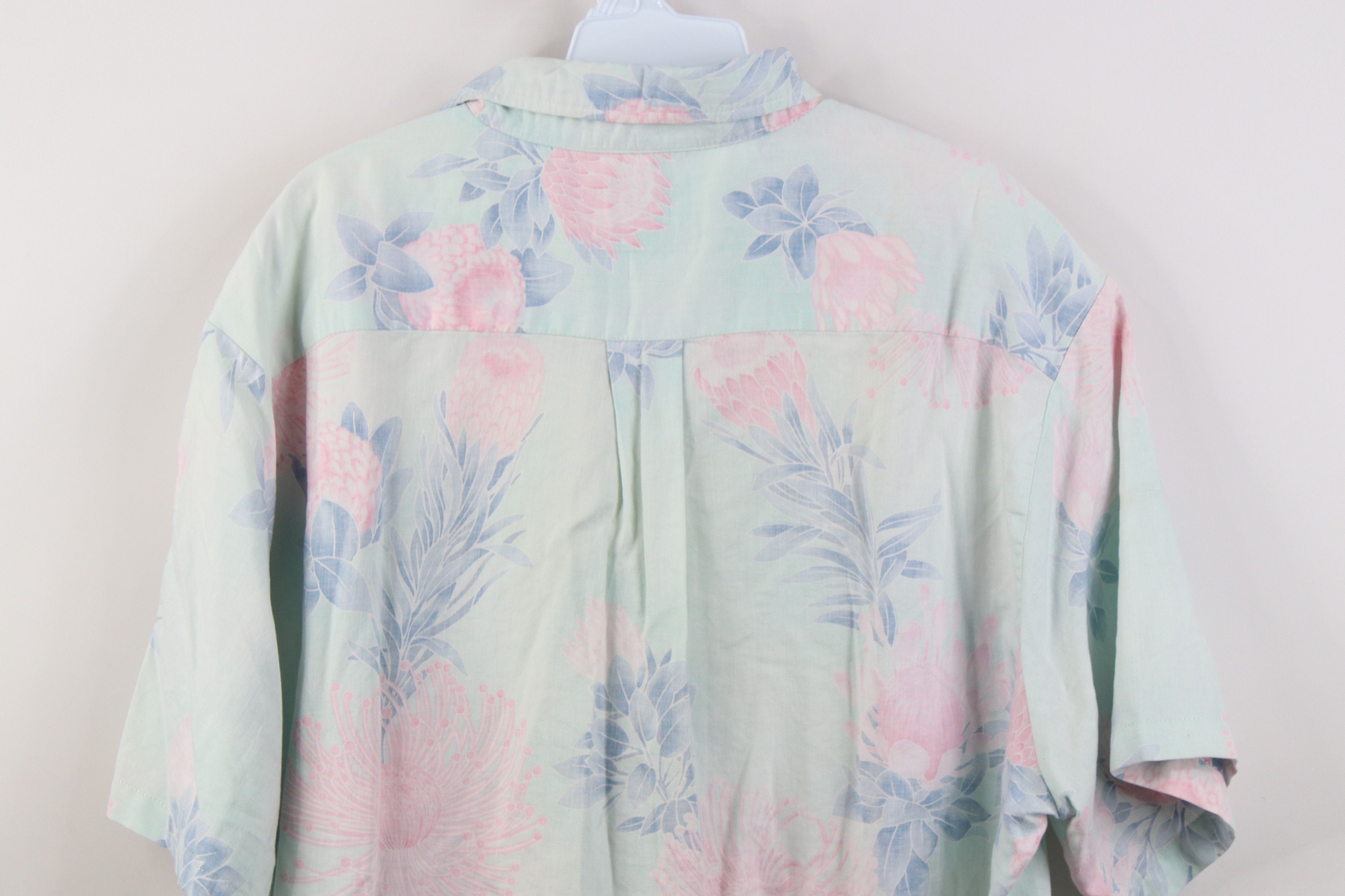 Vintage Vintage 90s Streetwear Flower Button Down Polo Shirt USA Size US XL / EU 56 / 4 - 13 Thumbnail