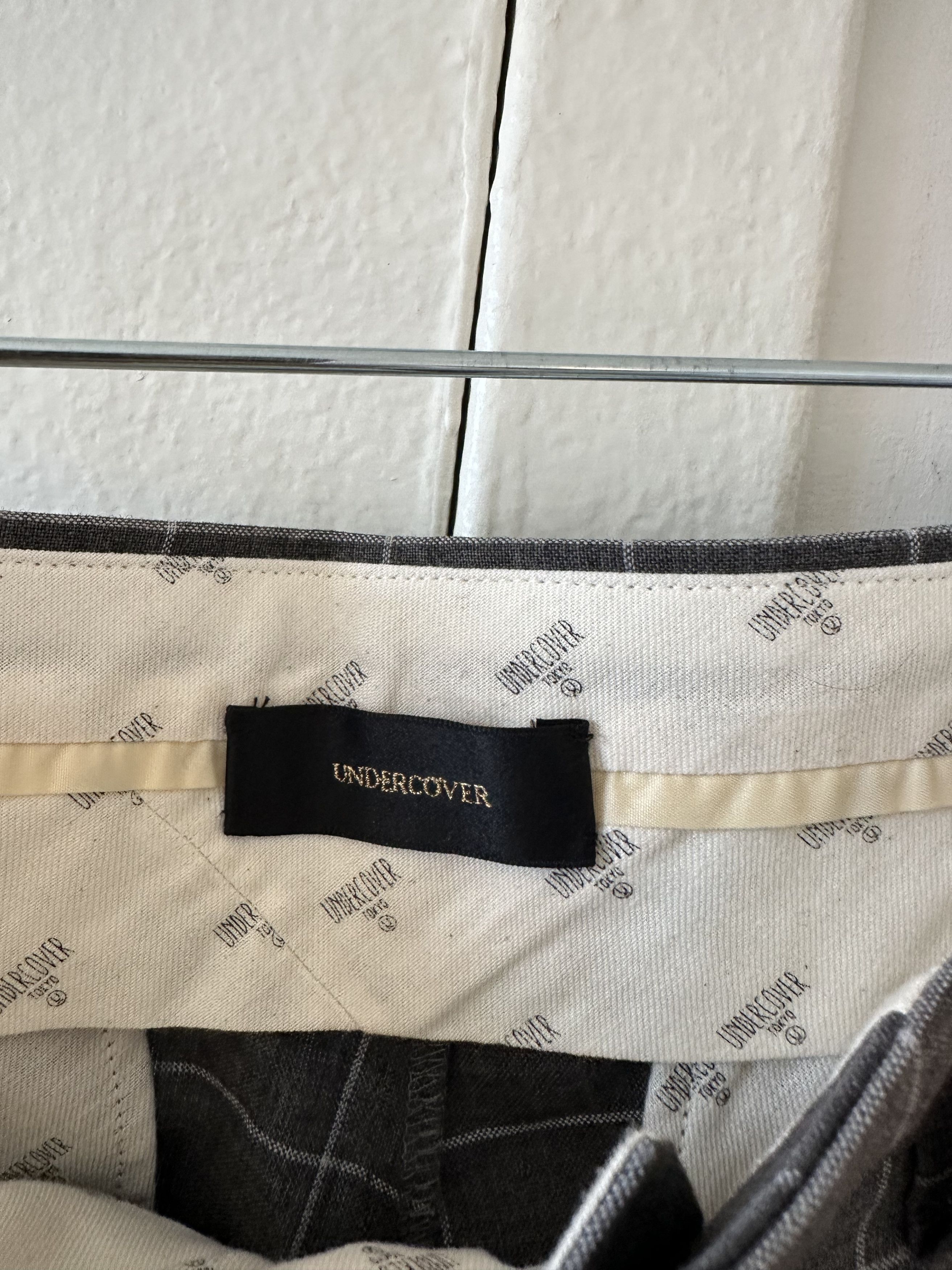 Undercover Undercover Check Wool Trousers Size US 30 / EU 46 - 4 Thumbnail
